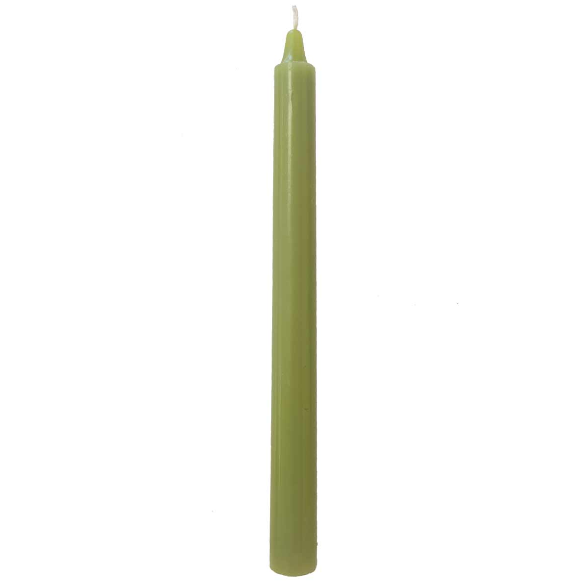 Bougie teintée dans la masse vert foncé H21cm Bougie teintée dans la masse vert foncé H21cm