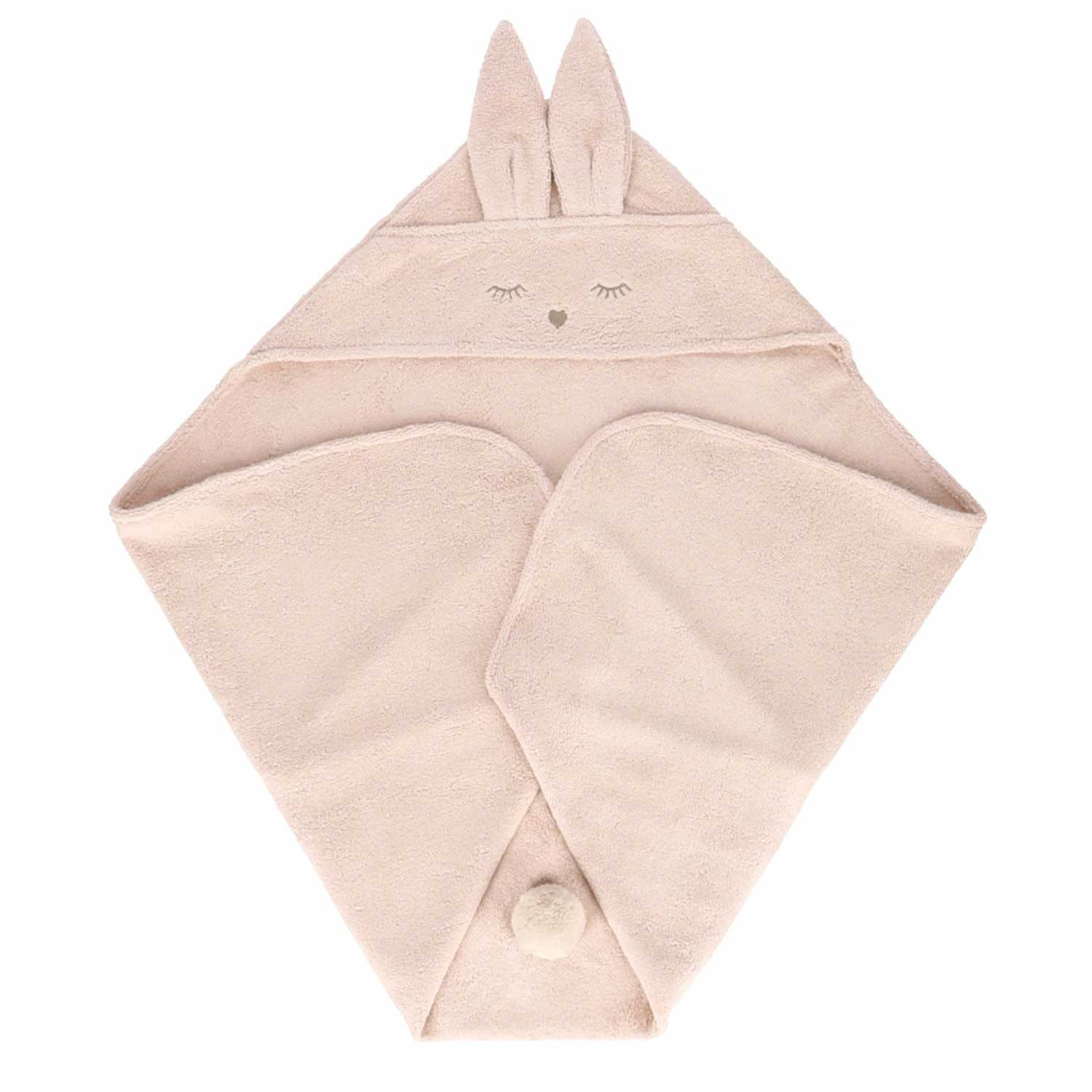 Cape de bain 100% bambou beige bébé Cape de bain 100% bambou beige bébé