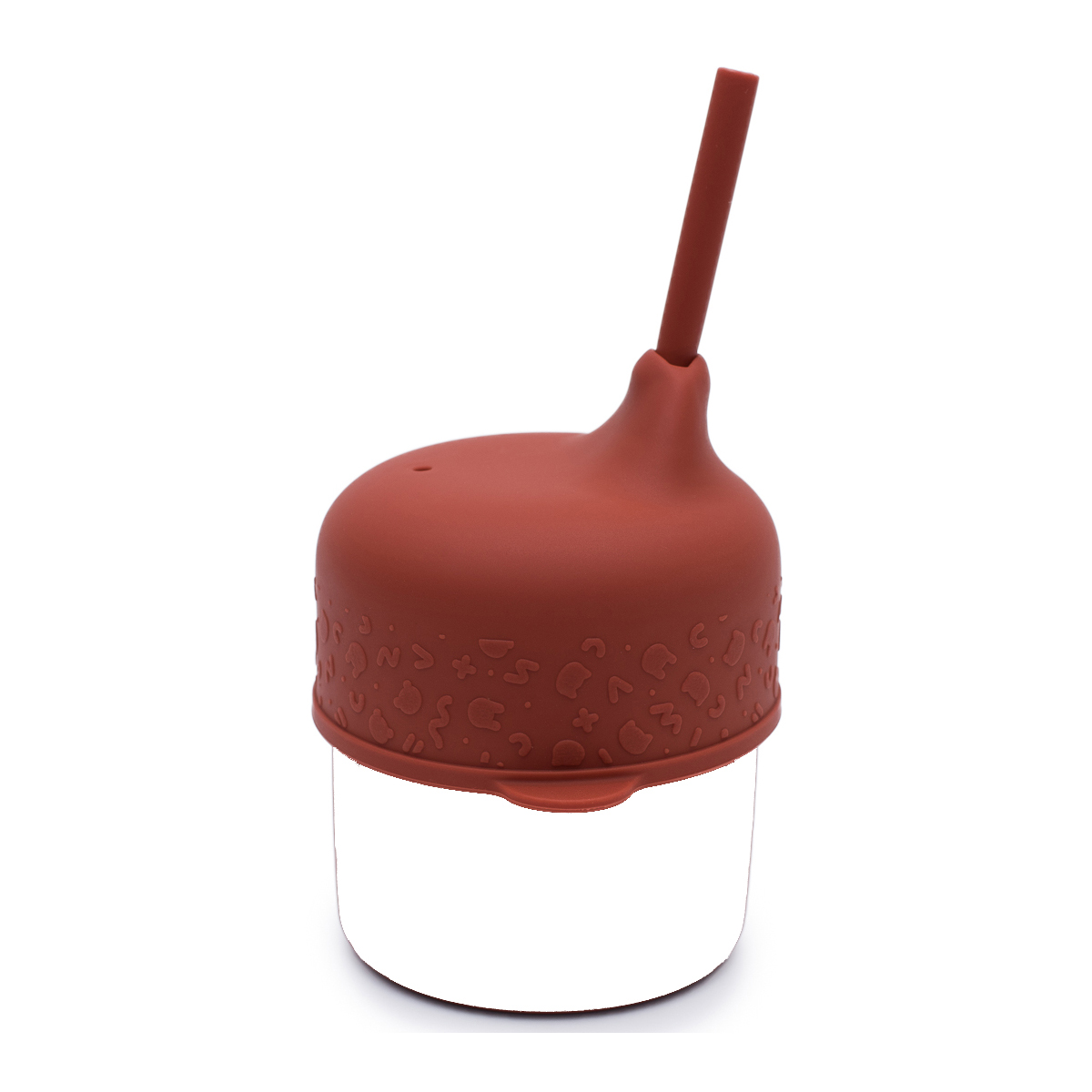 Couvercle gobelet et mini-paille