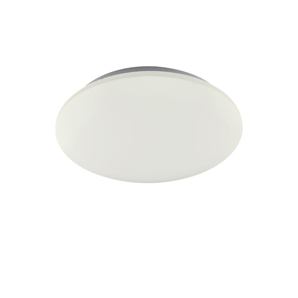 Plafonnier métal blanc led D33cm Plafonnier métal blanc led D33cm