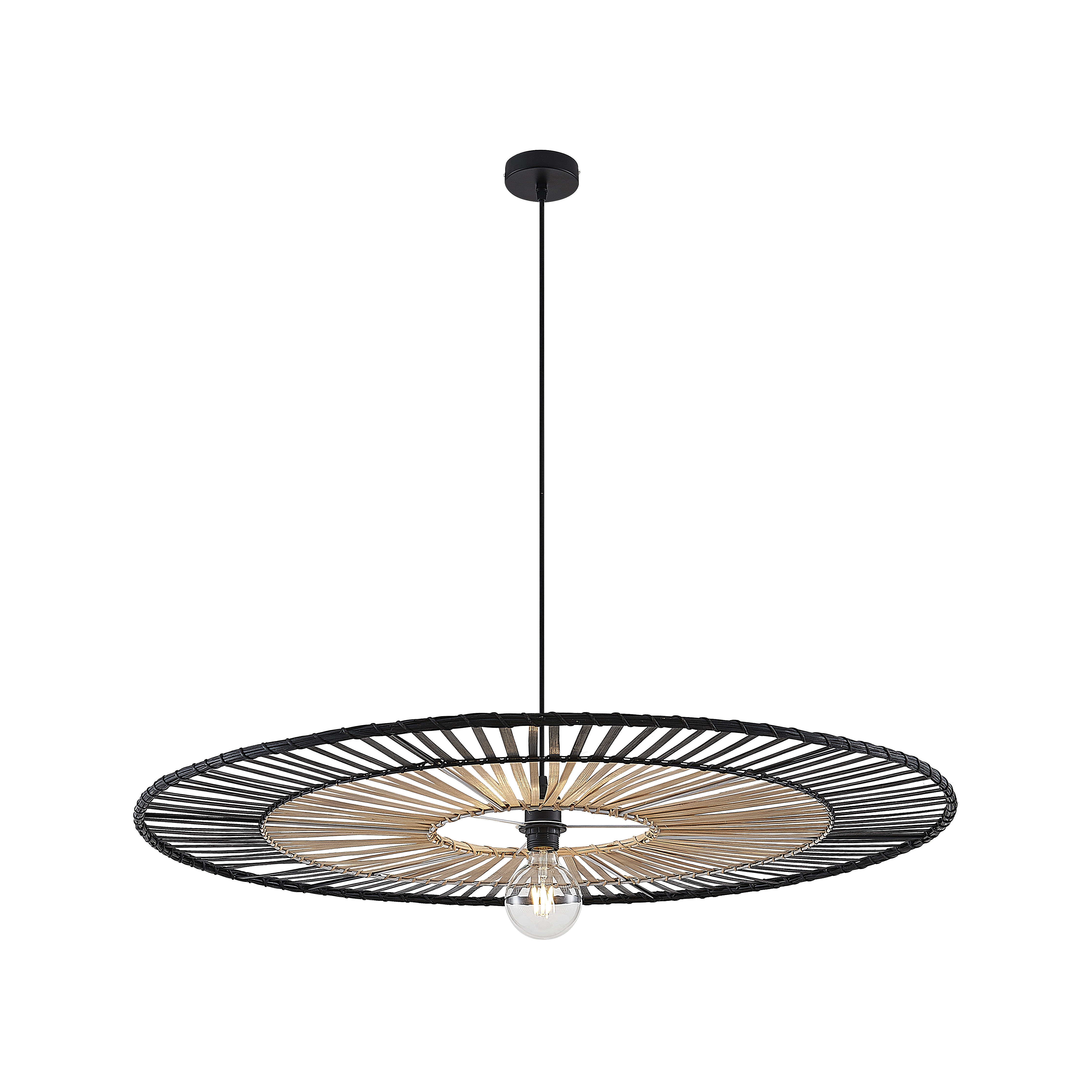 Suspension en bambou noir Suspension en bambou noir