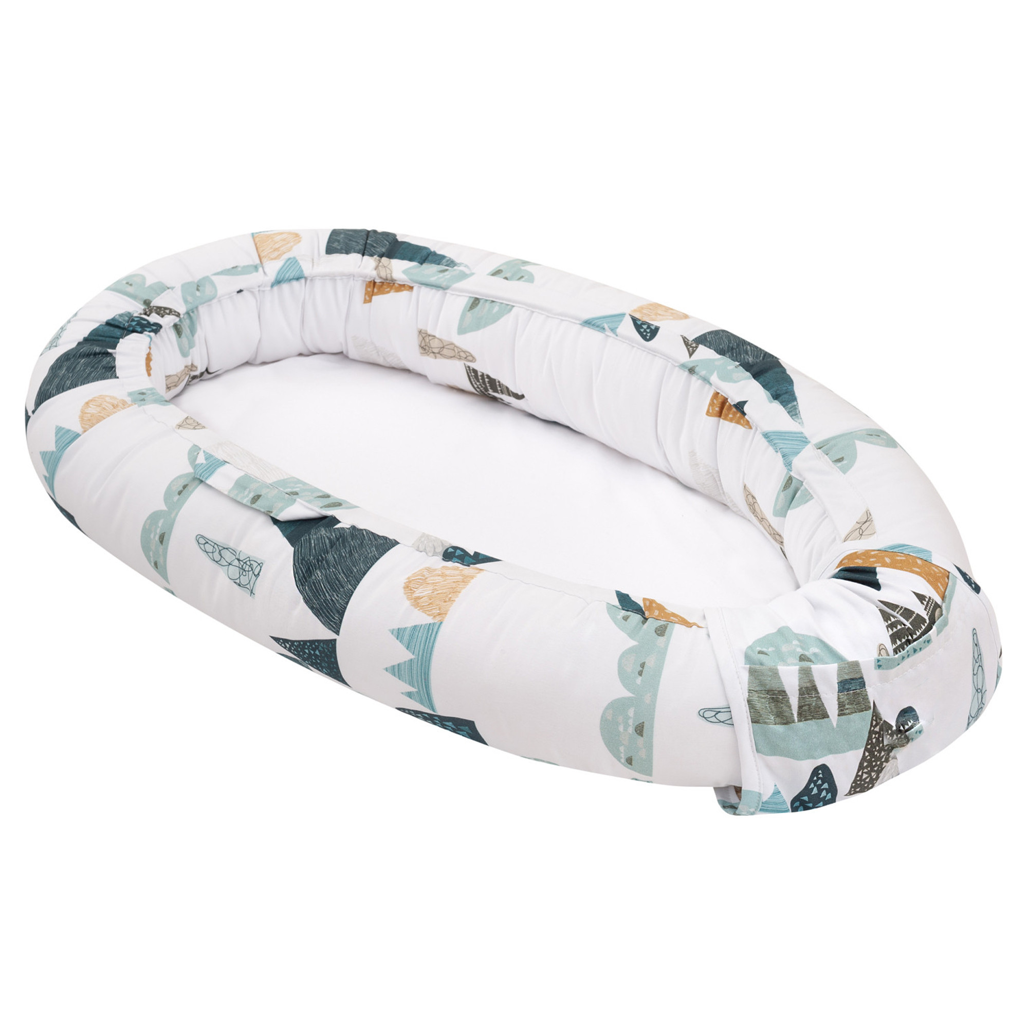 Cocon bébé matelassé multicolore Cocon bébé matelassé multicolore
