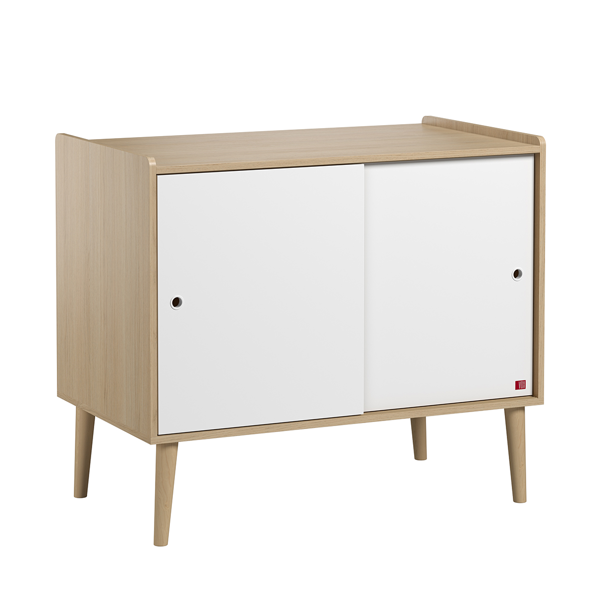 Commode 2 portes coulissantes bois Commode 2 portes coulissantes bois