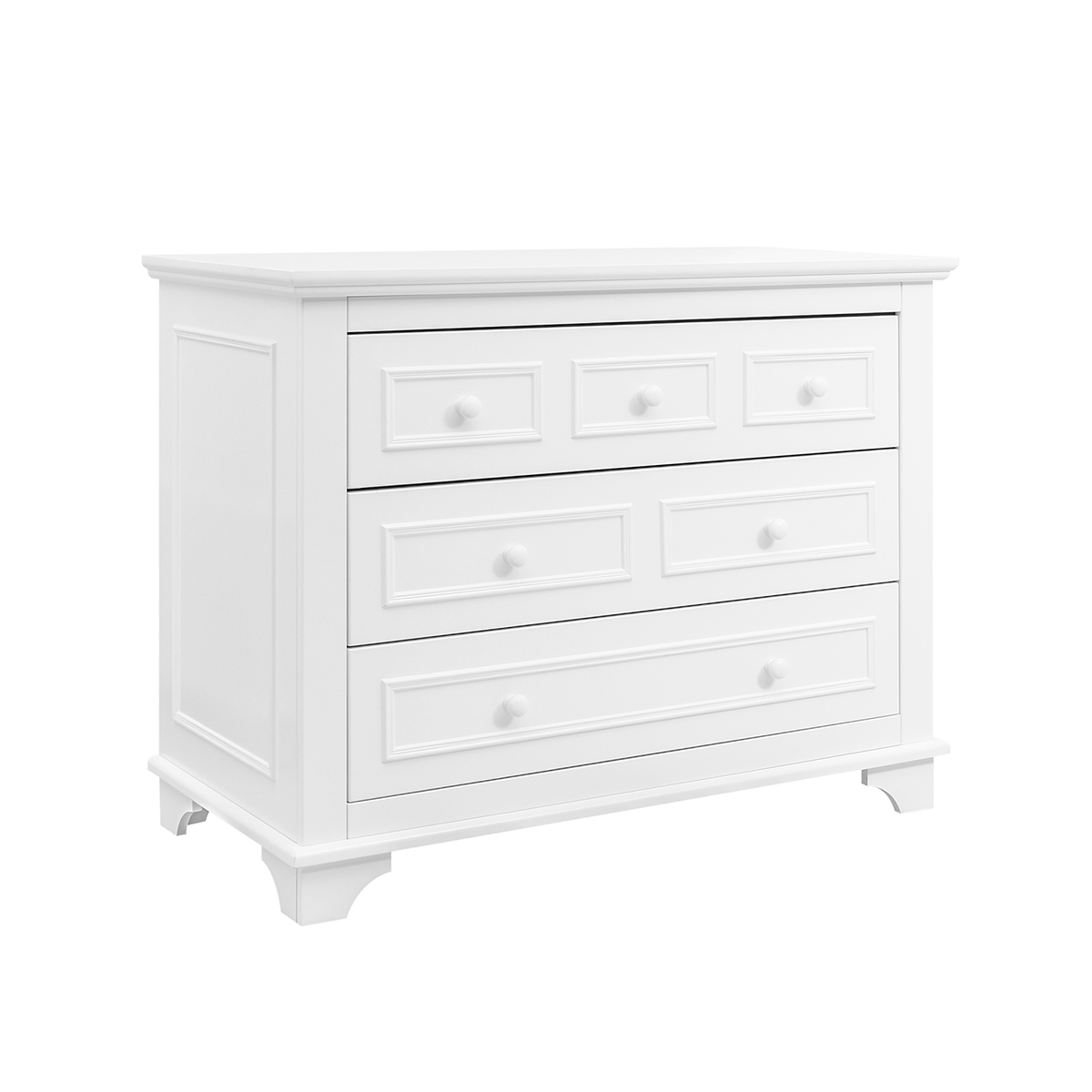 Commode 3 tiroirs blanc Commode 3 tiroirs blanc