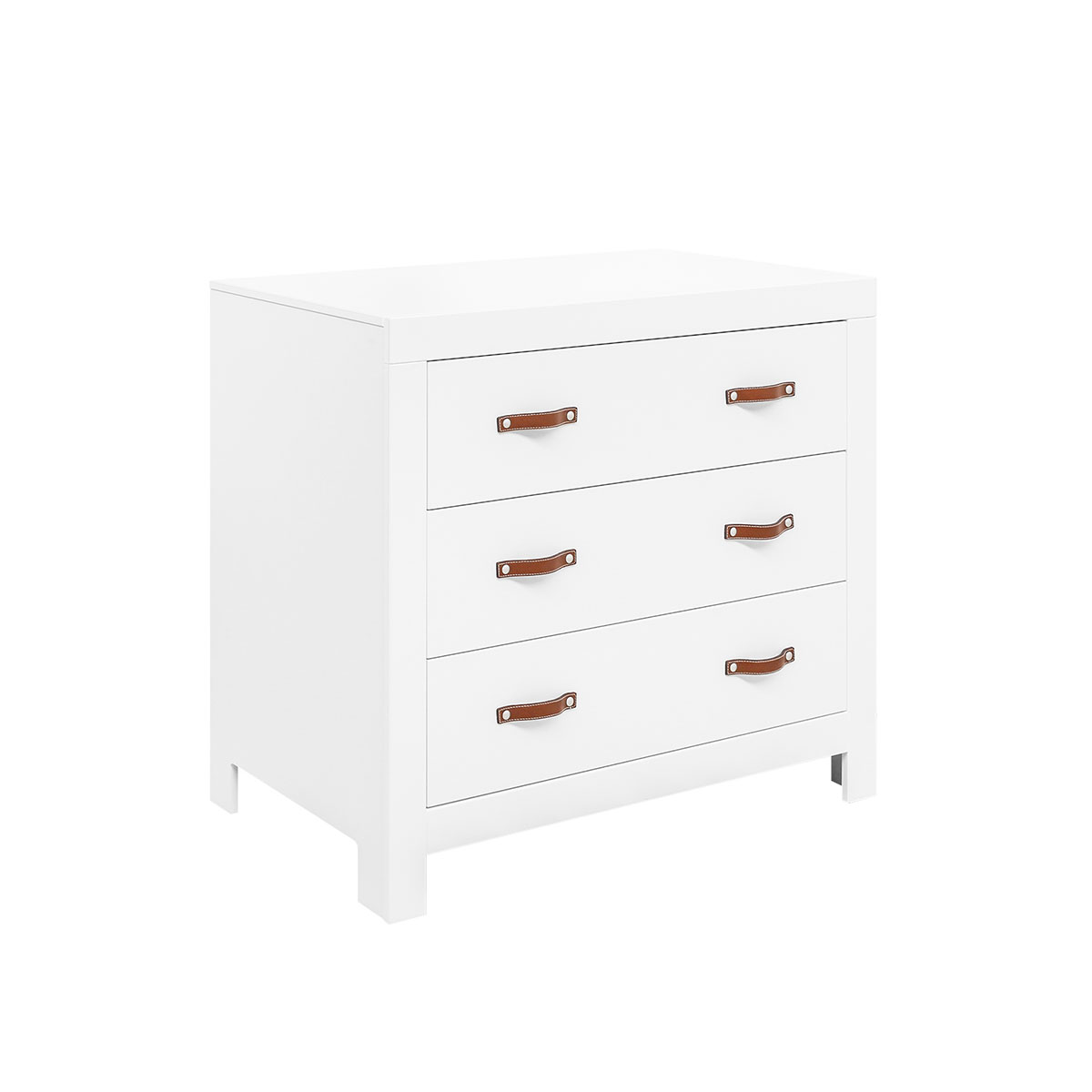 Commode 3 tiroirs blanc Commode 3 tiroirs blanc