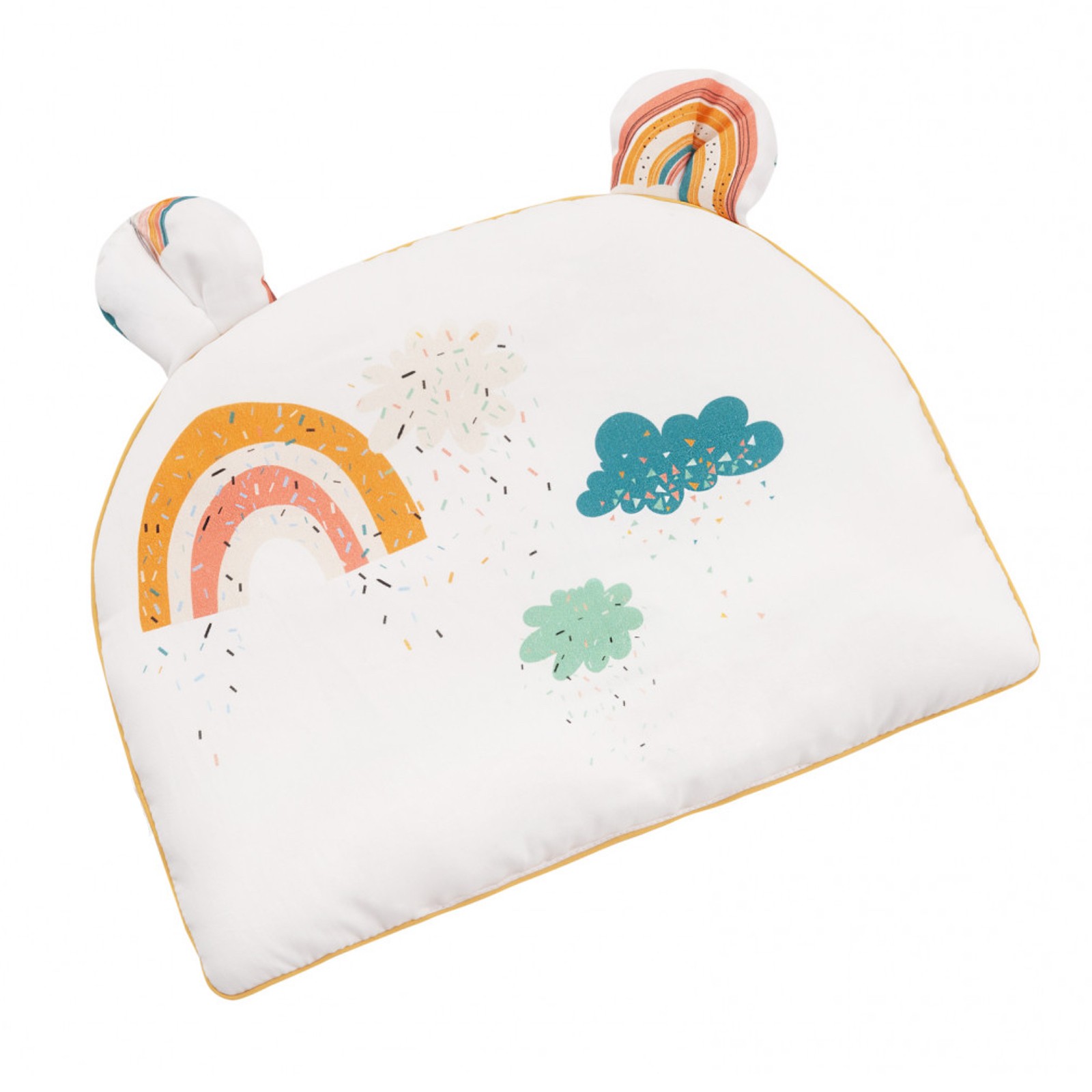 Oreiller bébé extra plat blanc Oreiller bébé extra plat blanc