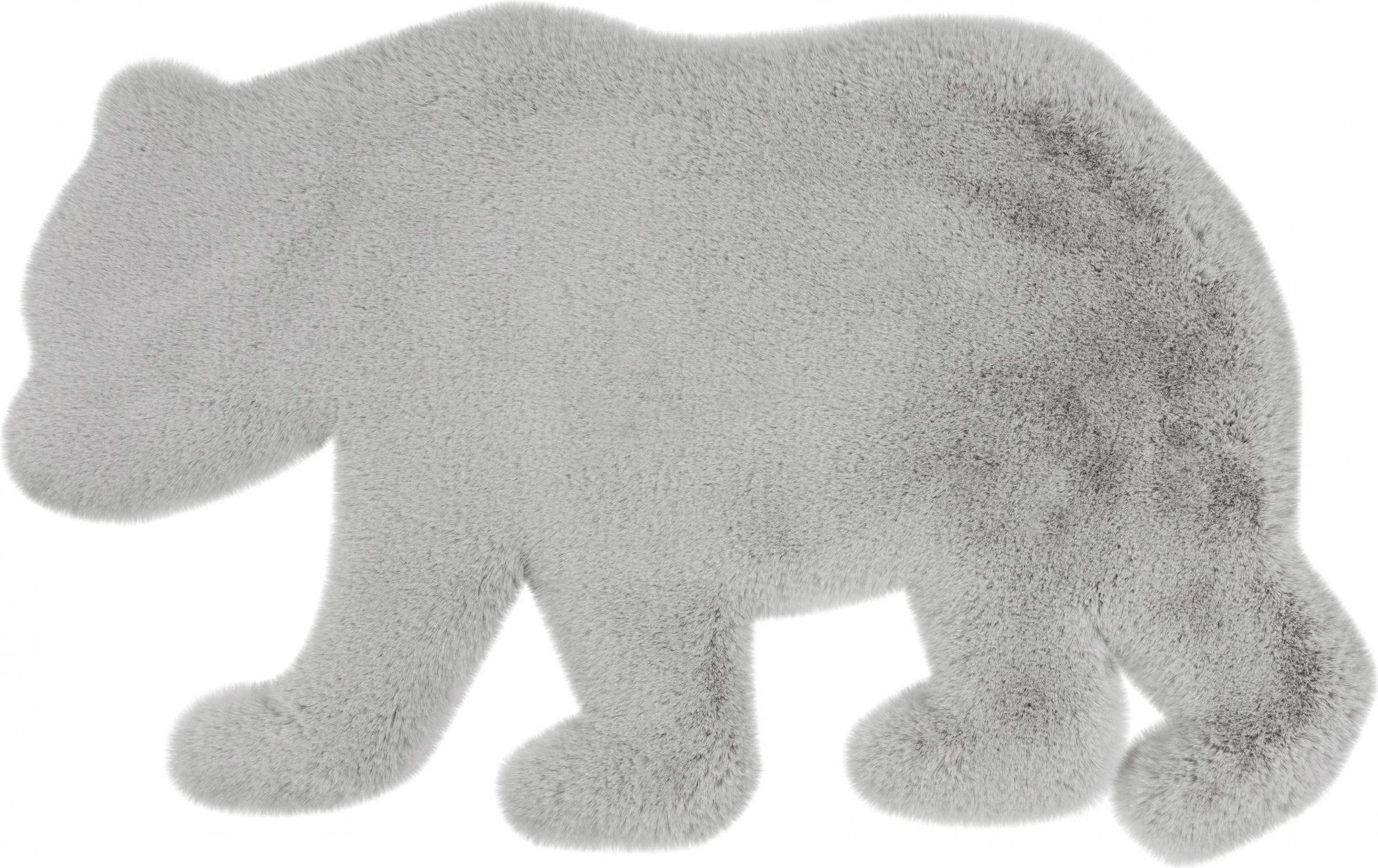 Tapis enfant gris rectangle micropolyester 53x90 Tapis enfant gris rectangle micropolyester 53x90