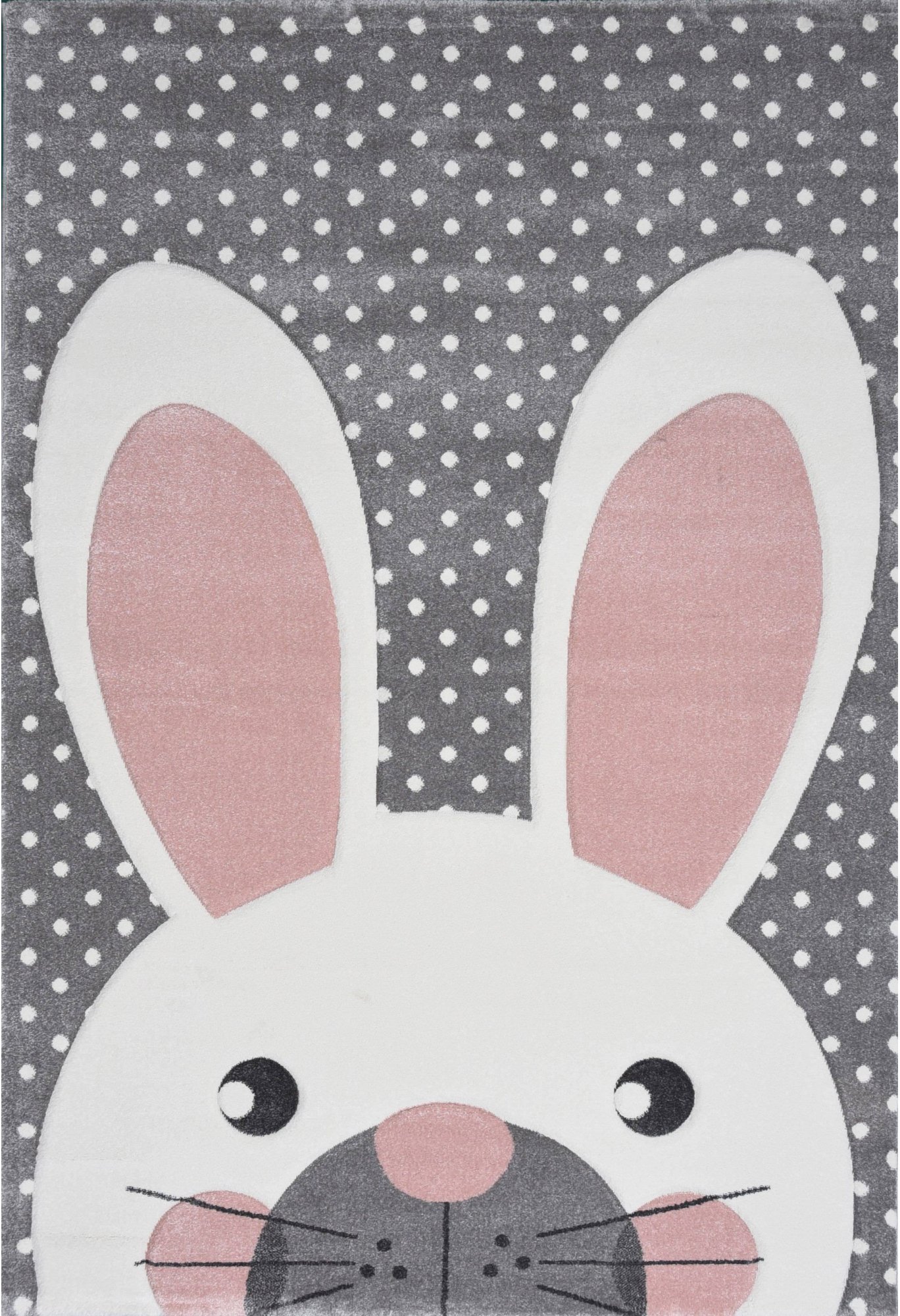 Tapis enfant gris rectangle polypropylène 80x150 Tapis enfant gris rectangle polypropylène 80x150