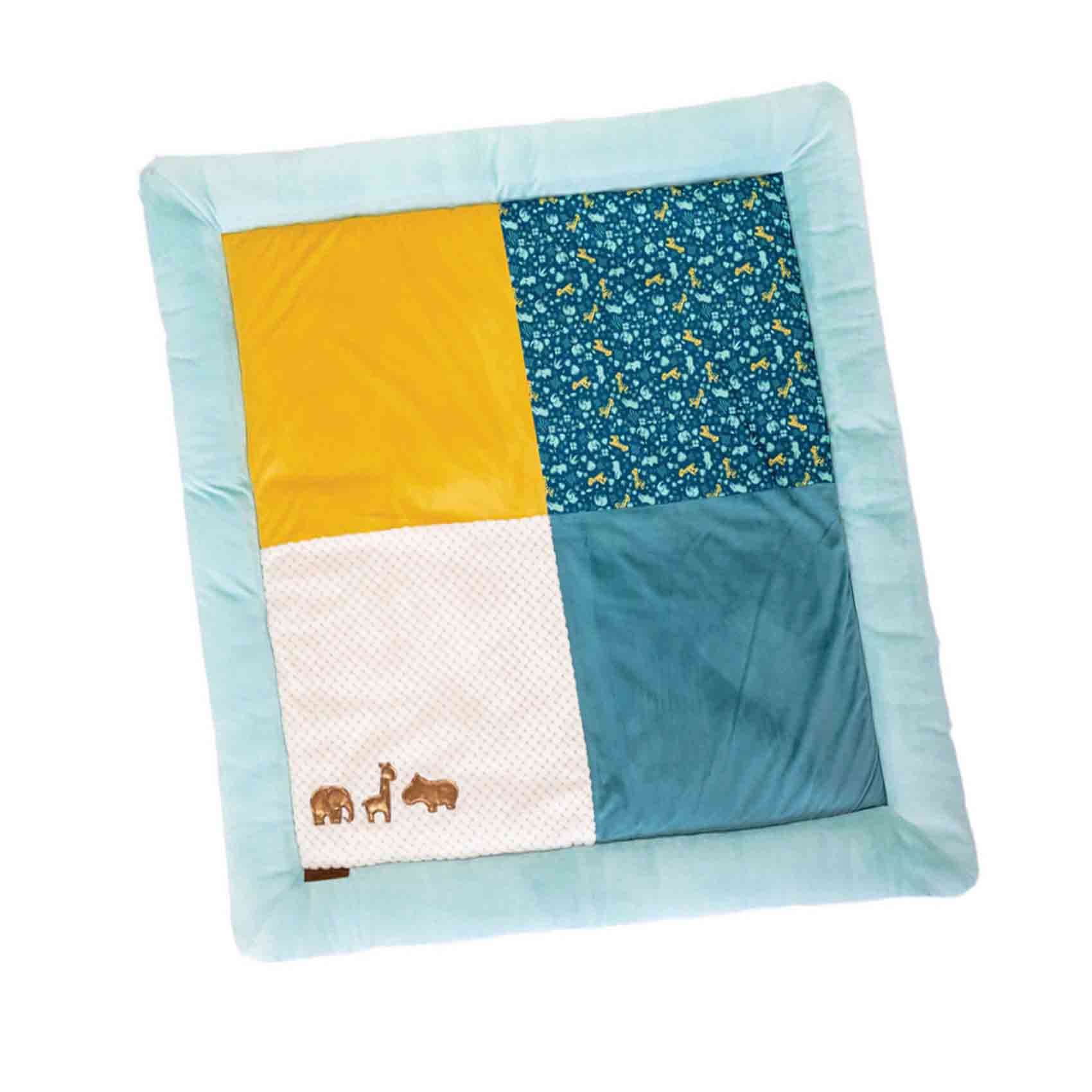 Tapis de parc bébé Multicolore 100x100 Tapis de parc bébé Multicolore 100x100