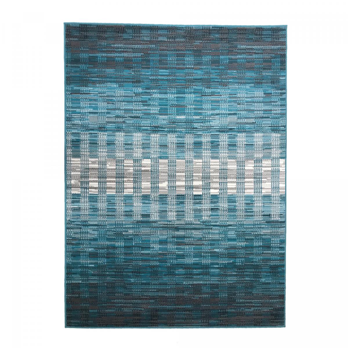 Tapis salon bleu 140x200 Tapis salon bleu 140x200
