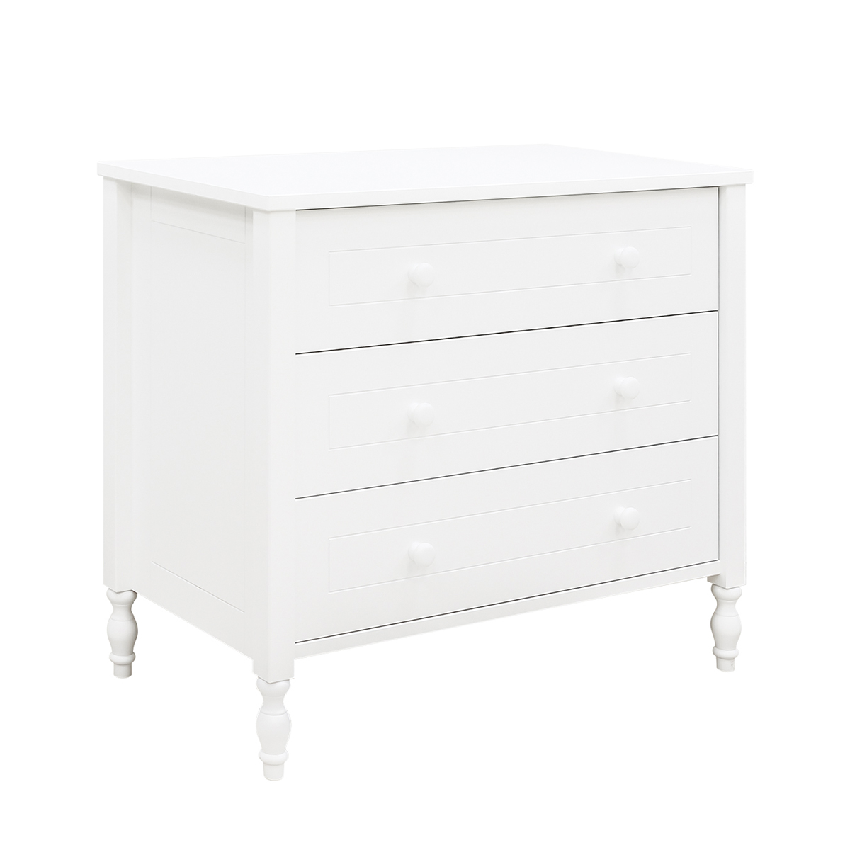 Commode 3 tiroirs blanc Commode 3 tiroirs blanc