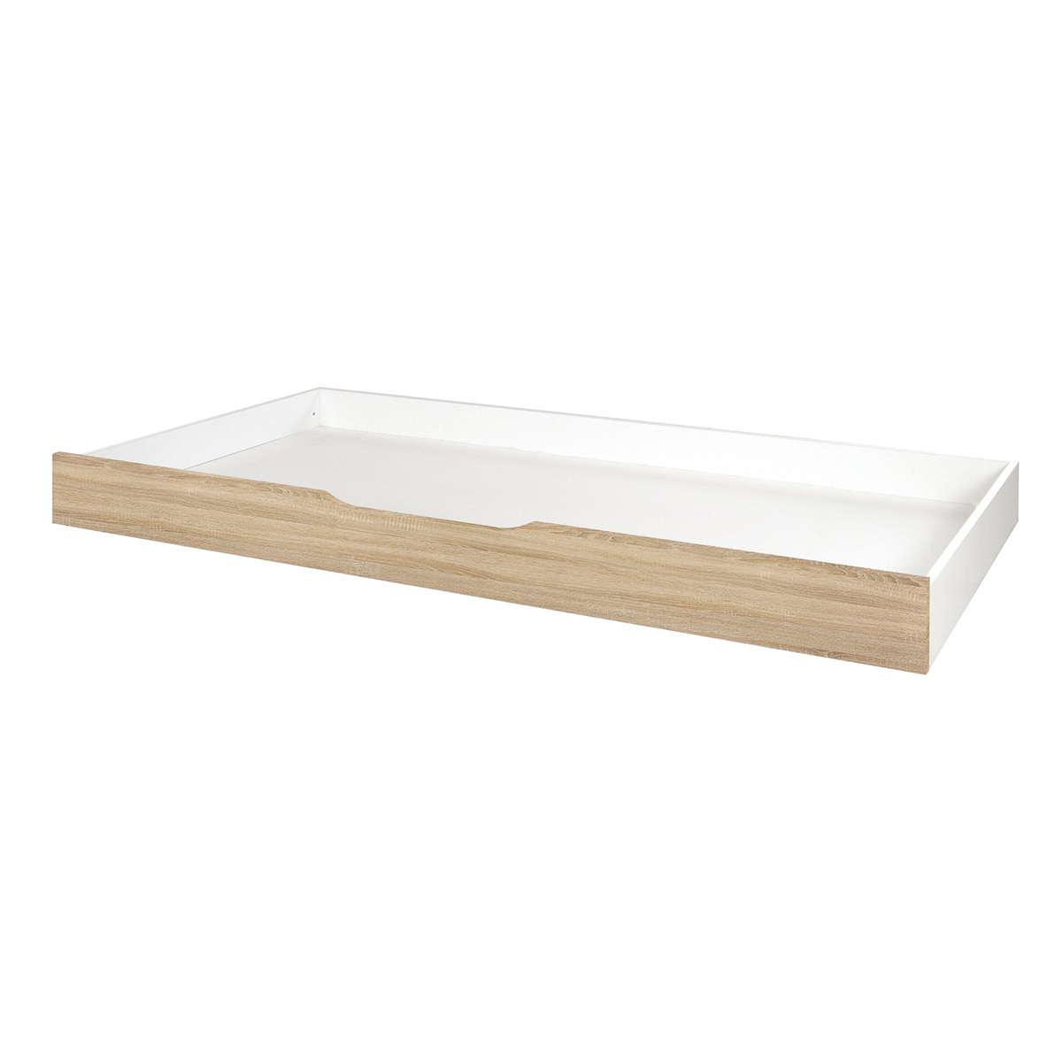 Tiroir de lit 90x200 blanc bois Tiroir de lit 90x200 blanc bois