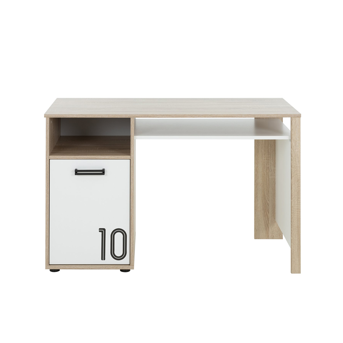 Bureau 1 porte chêne blanc Bureau 1 porte chêne blanc