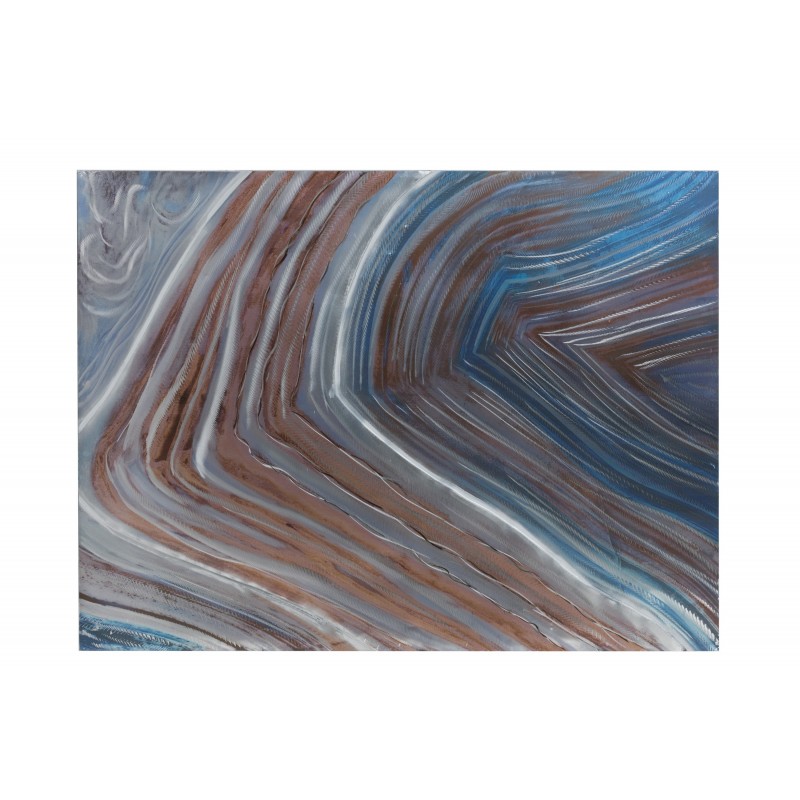 Peinture vagues bleues/marron/grises 119,5x90cm Peinture vagues bleues/marron/grises 119,5x90cm