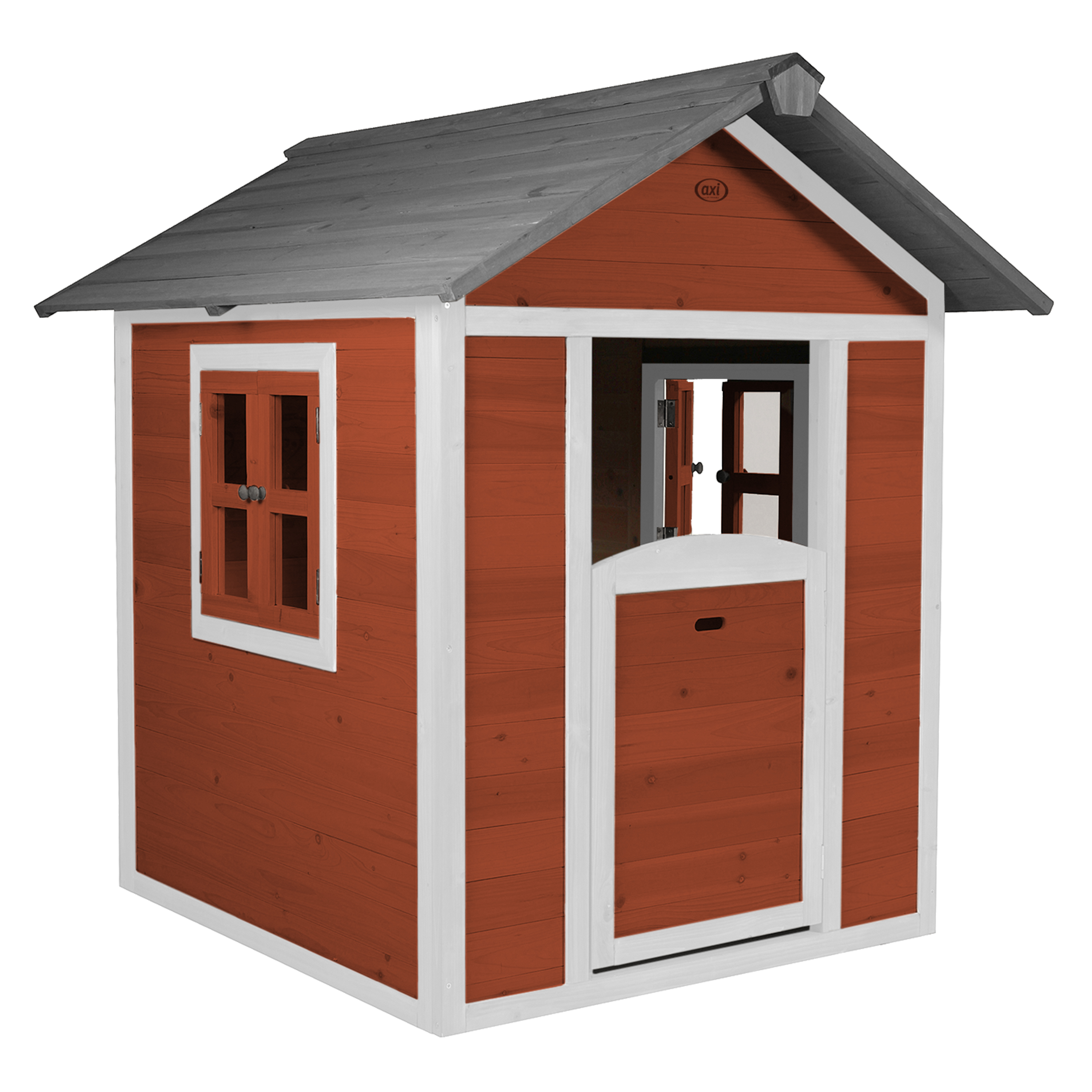 Maisonnette en bois rouge Maisonnette en bois rouge