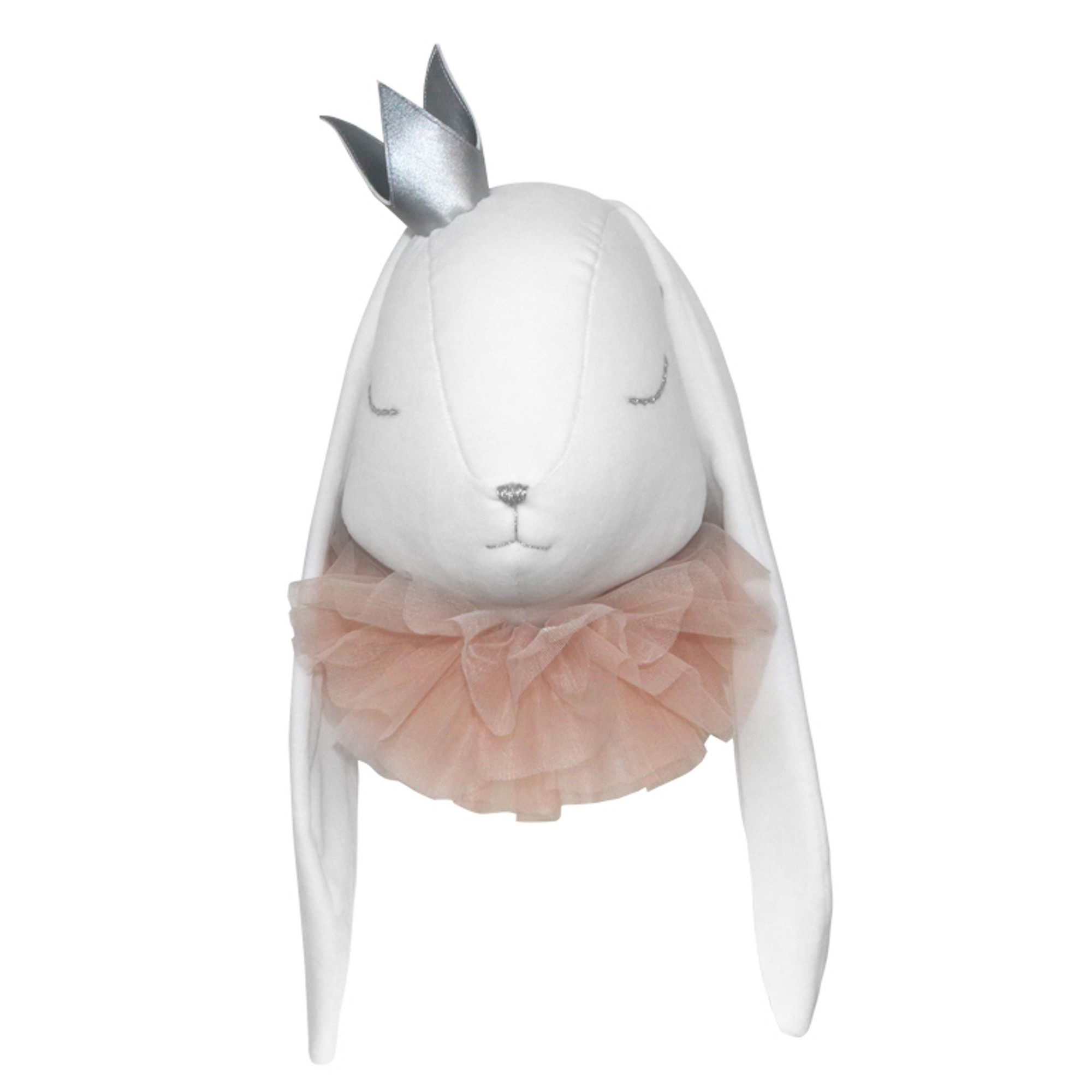 Trophée peluche princesse lapin blanc bébé Trophée peluche princesse lapin blanc bébé