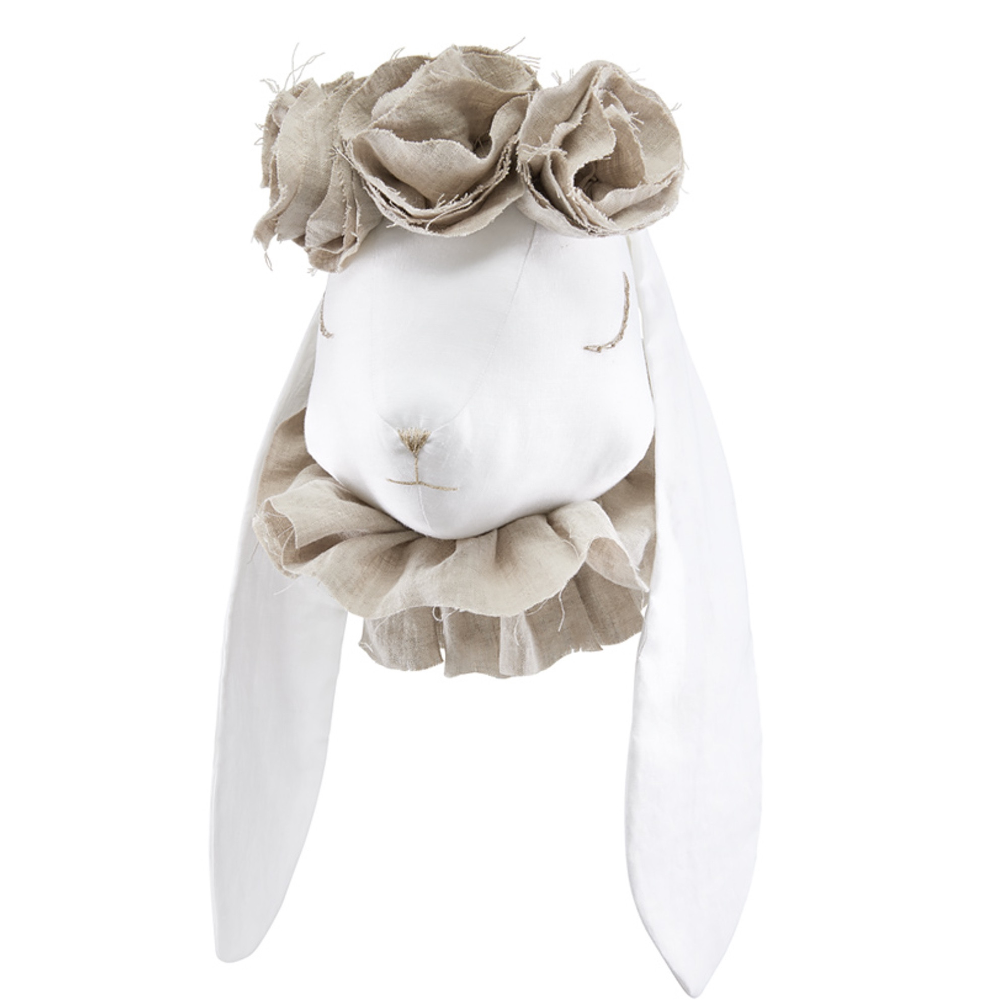 Trophée mural enfant beige Trophée mural enfant beige