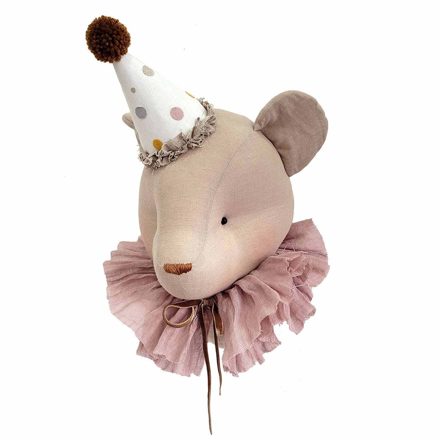 Trophée mural enfant beige Trophée mural enfant beige