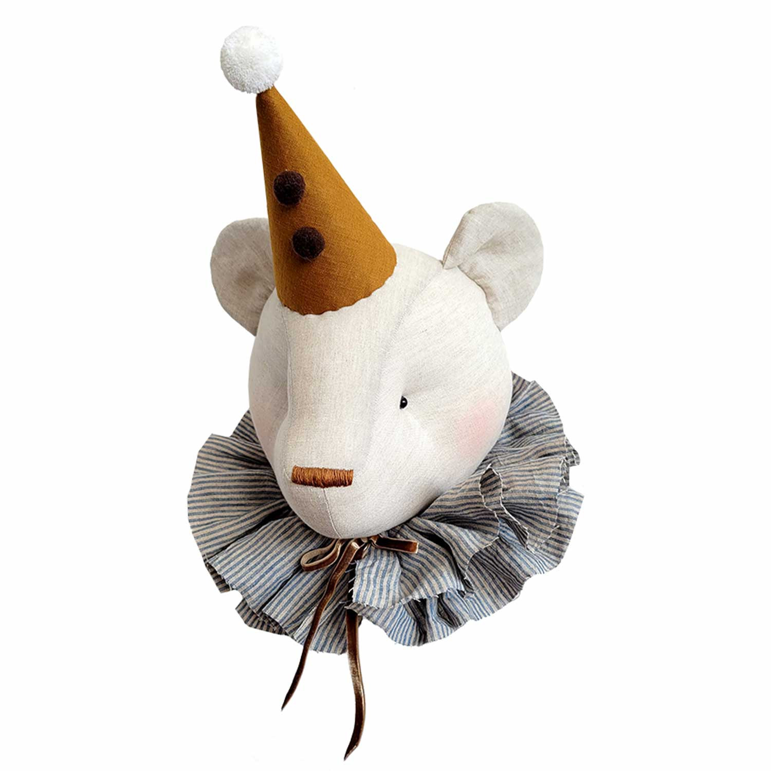 Trophée mural enfant beige Trophée mural enfant beige