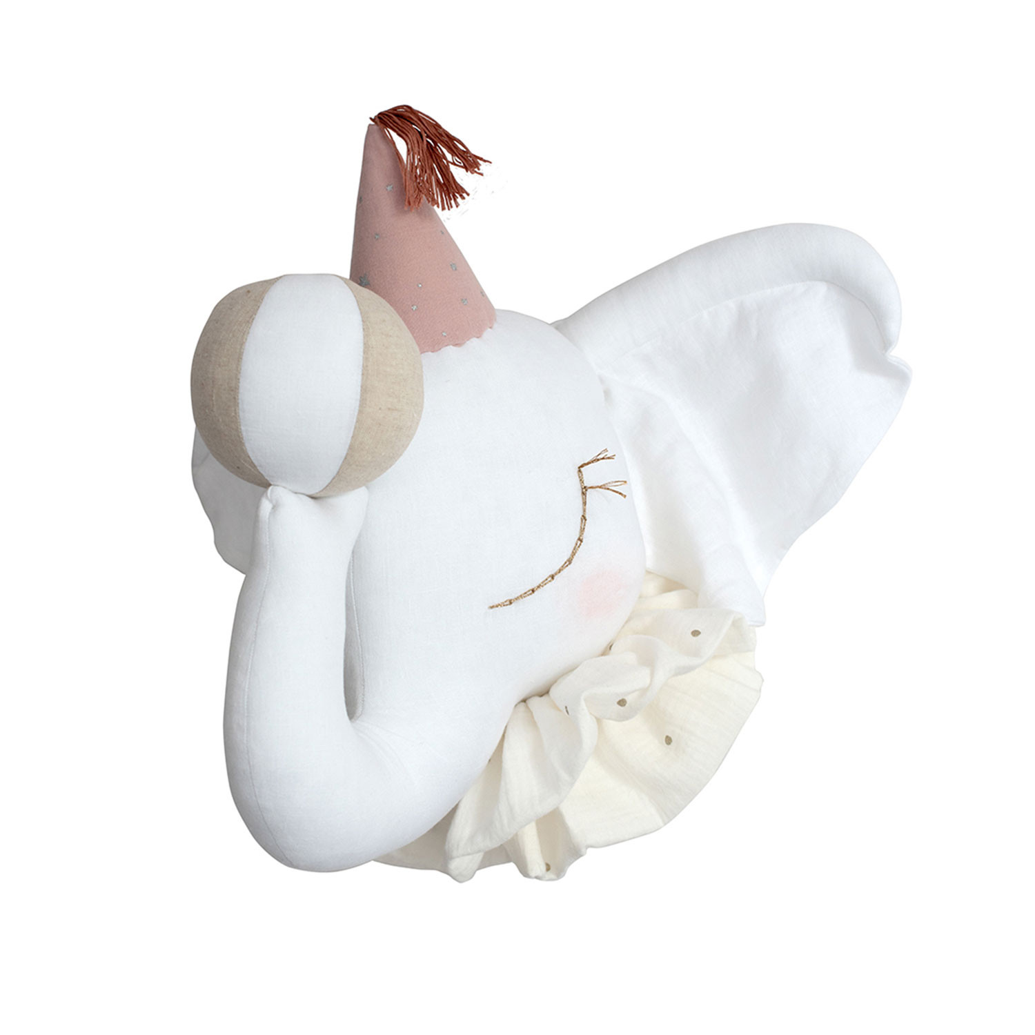 Trophée mural enfant blanc Trophée mural enfant blanc