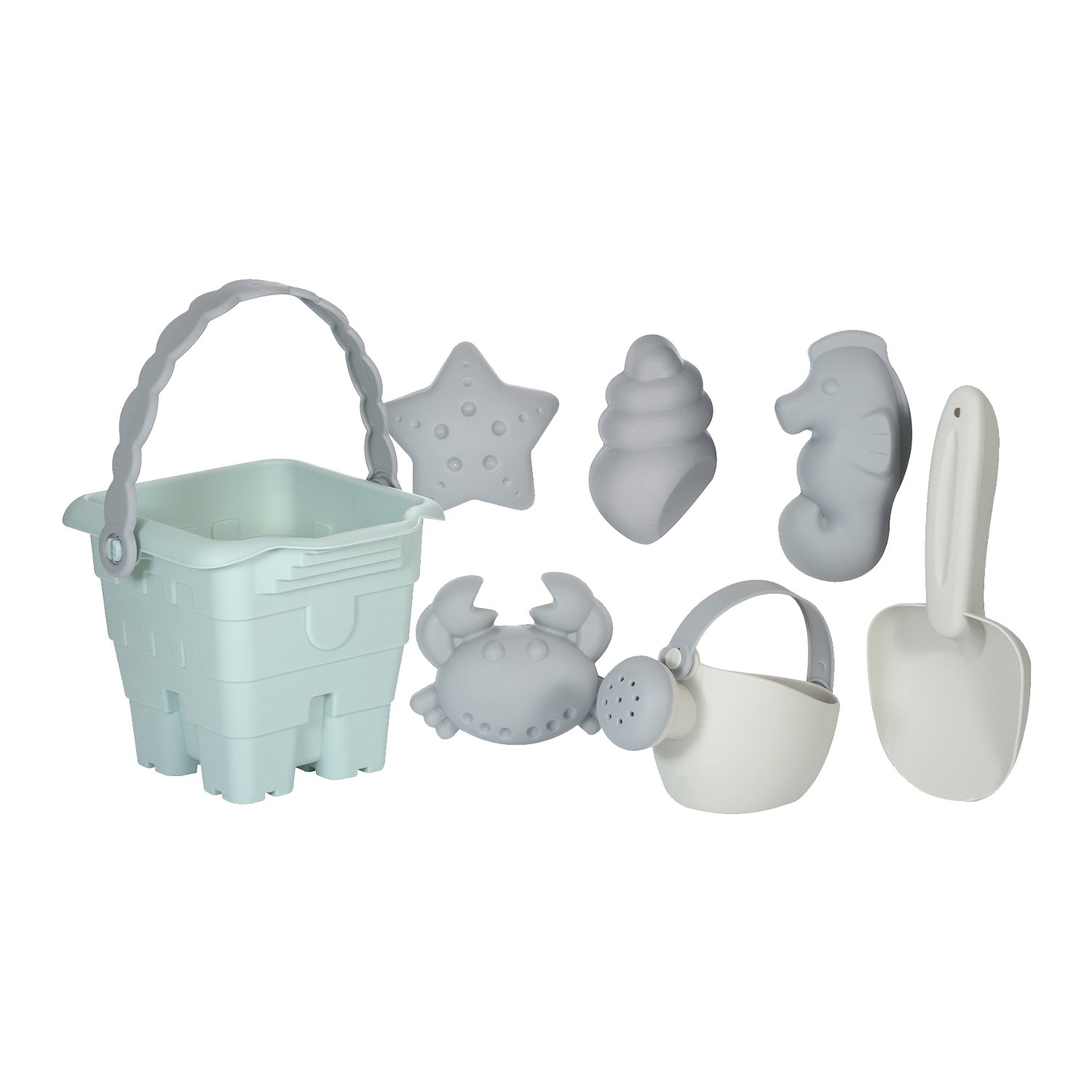 Kit de jouets de sable pour bébé 6 pièces multicolore Kit de jouets de sable pour bébé 6 pièces multicolore