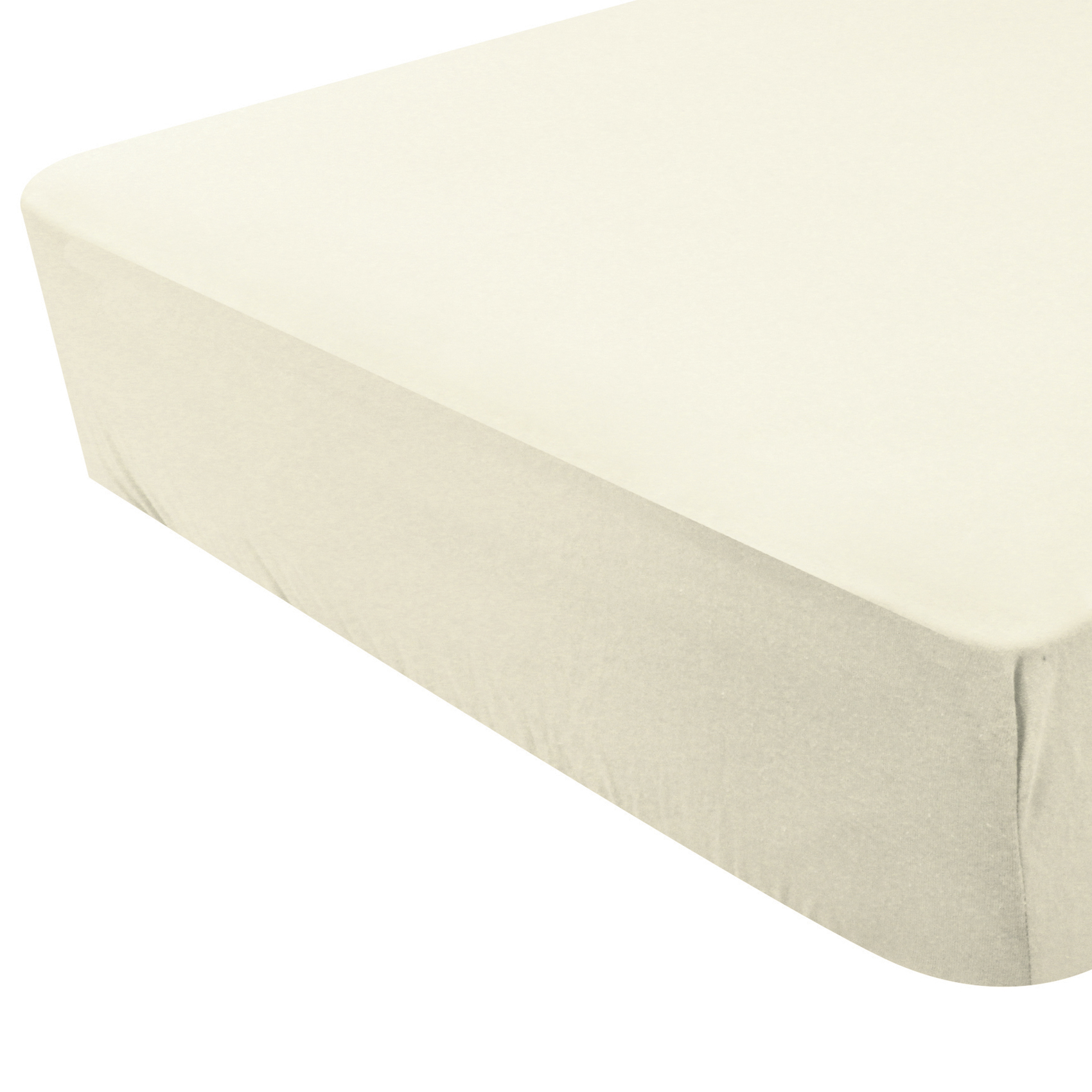 Drap housse enfant uni en jersey Coton Ecru 40x80 Drap housse enfant uni en jersey Coton Ecru 40x80