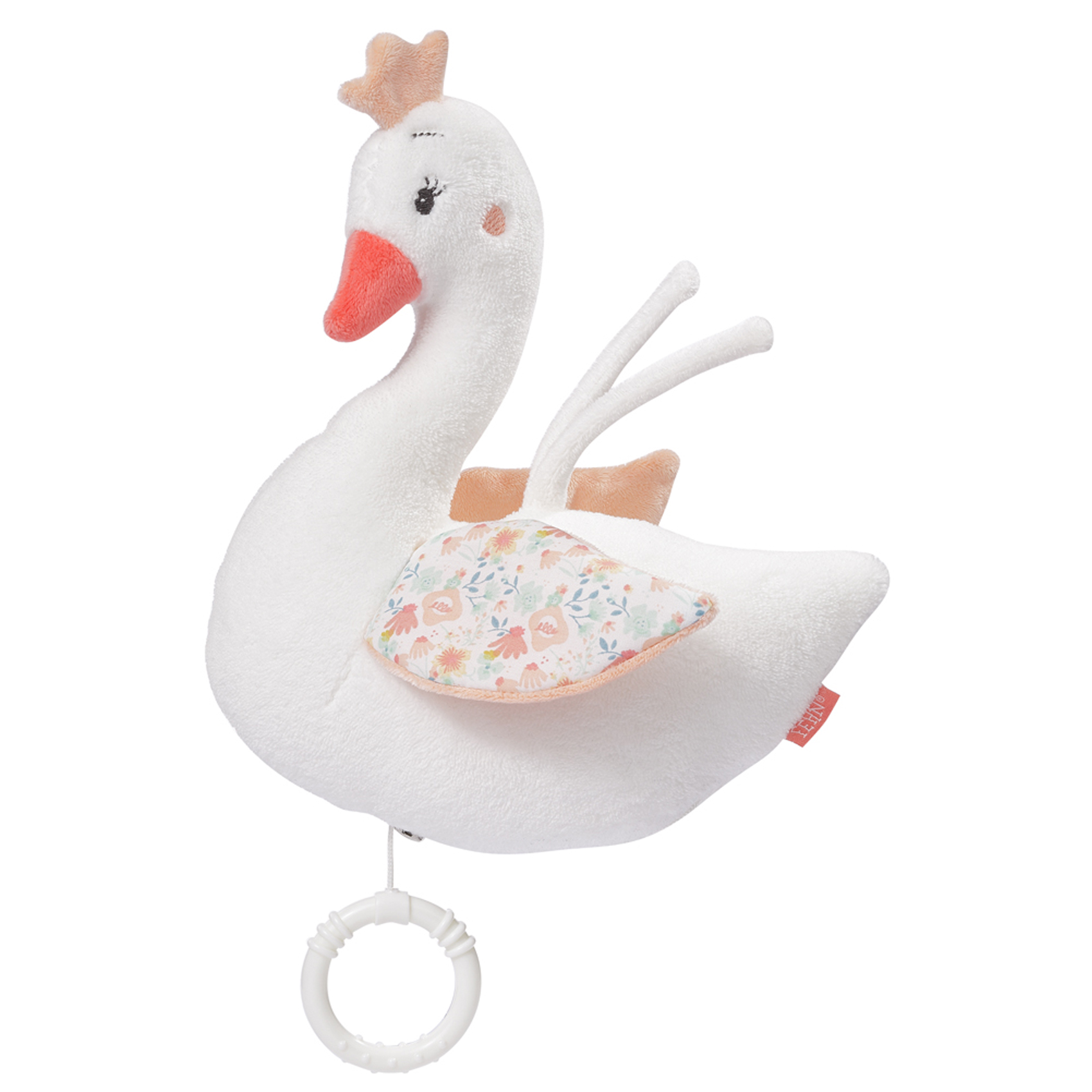 Peluche musicale bébé cygne Peche 22 cm Peluche musicale bébé cygne Peche 22 cm