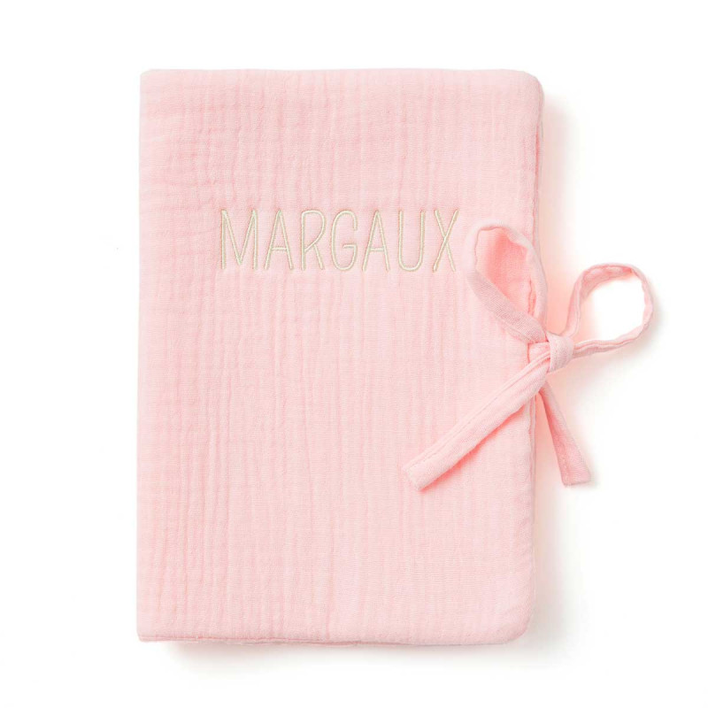 Protège carnet de santé rose blush Protège carnet de santé rose blush