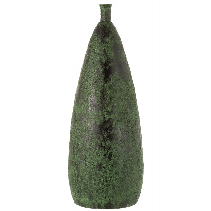 Vase céramique vert large H70cm