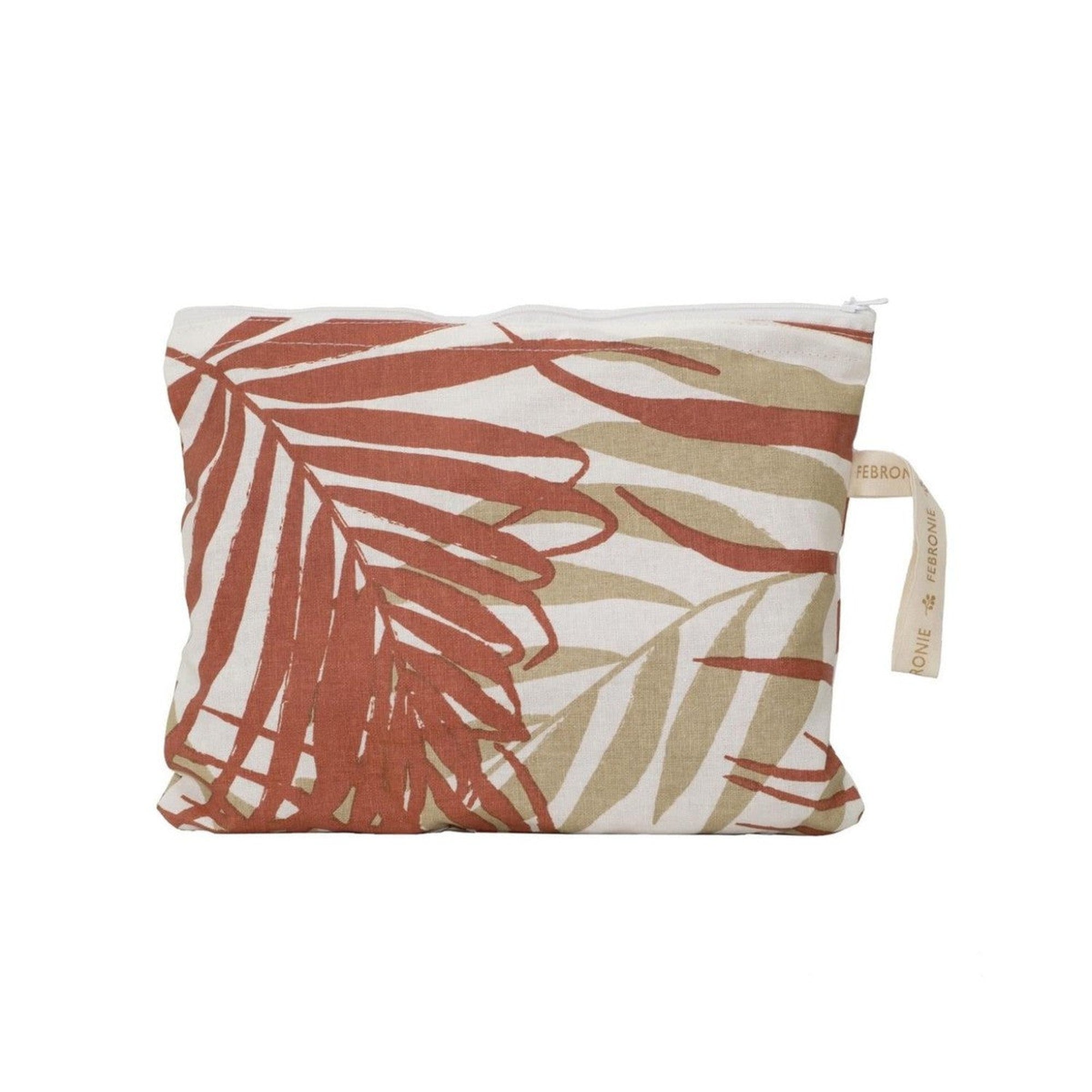 Pochette de plage en coton 28 x 21 Terracotta Pochette de plage en coton 28 x 21 Terracotta