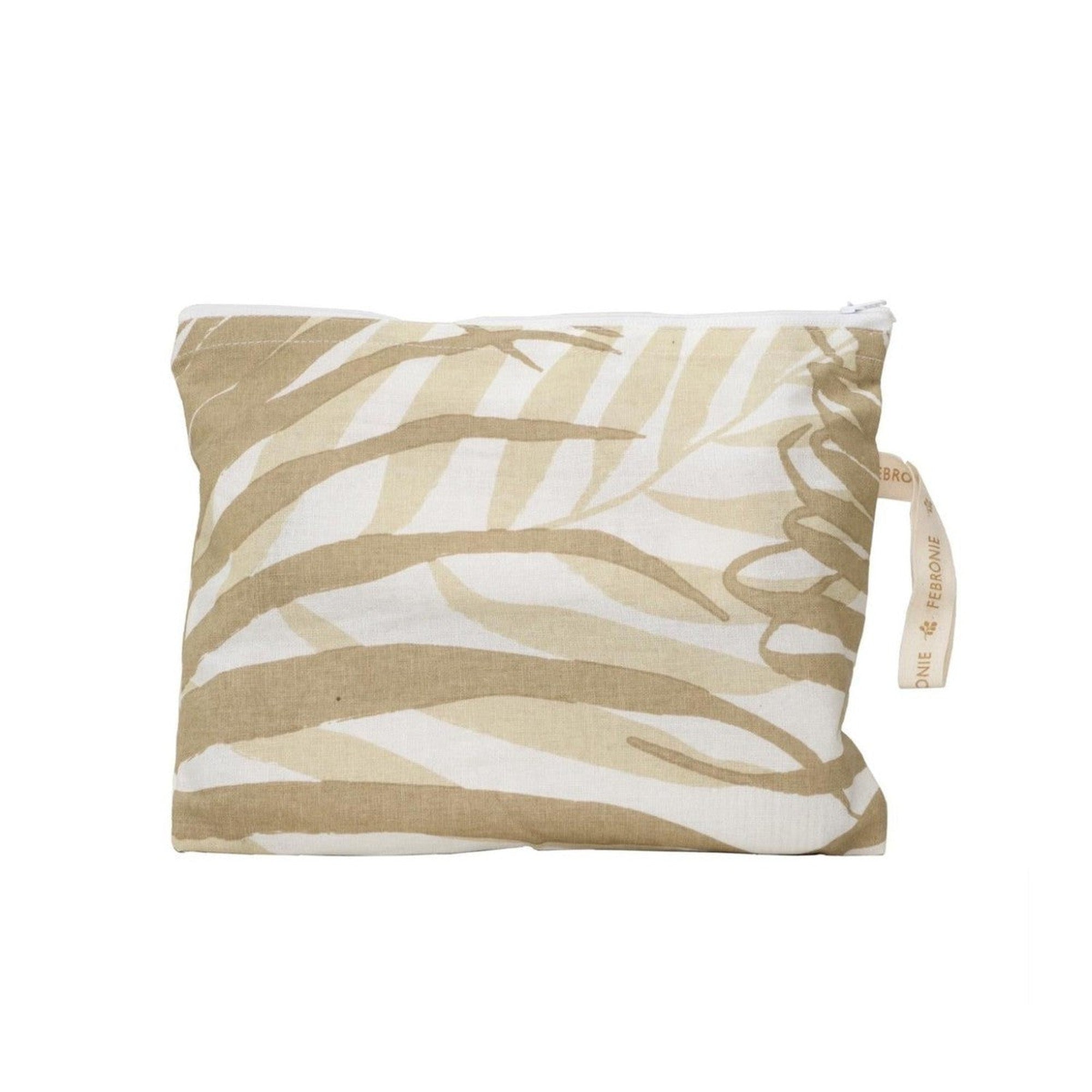 Pochette de plage en coton 28 x 21 Sable Pochette de plage en coton 28 x 21 Sable