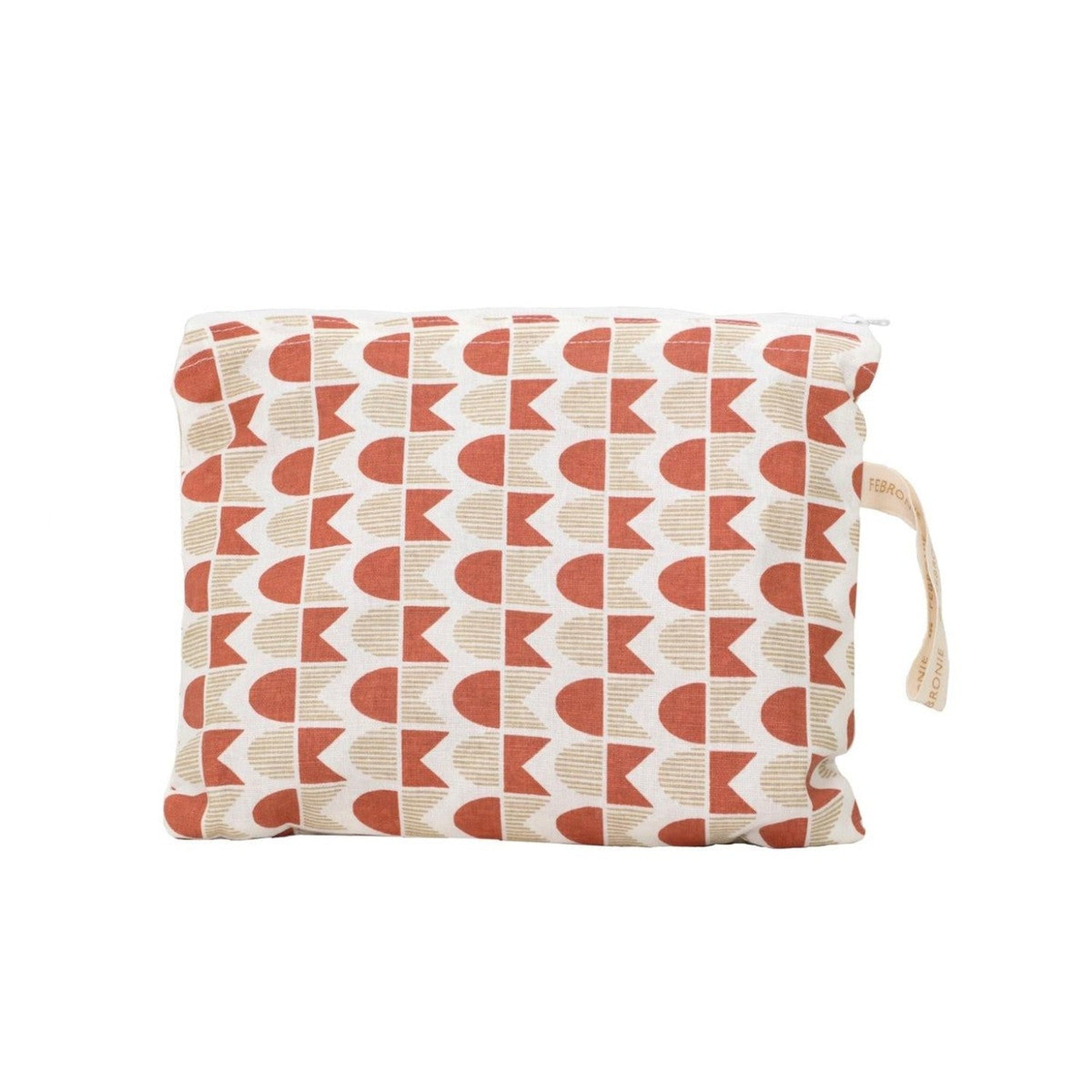 Pochette de plage en coton 28 x 21 Terracotta Pochette de plage en coton 28 x 21 Terracotta
