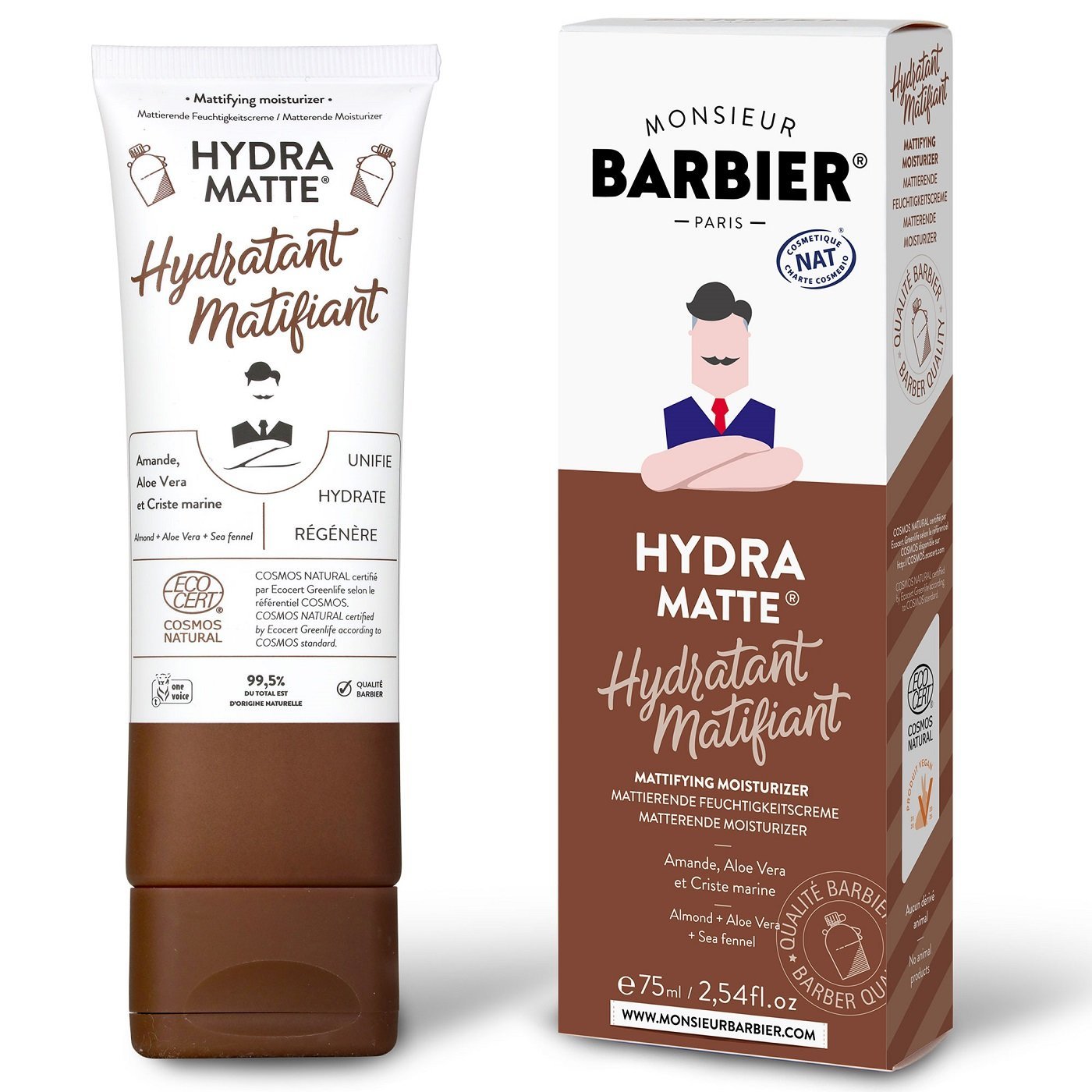 Crème hydratante matifiante hydra matte 75 mL Crème hydratante matifiante hydra matte 75 mL