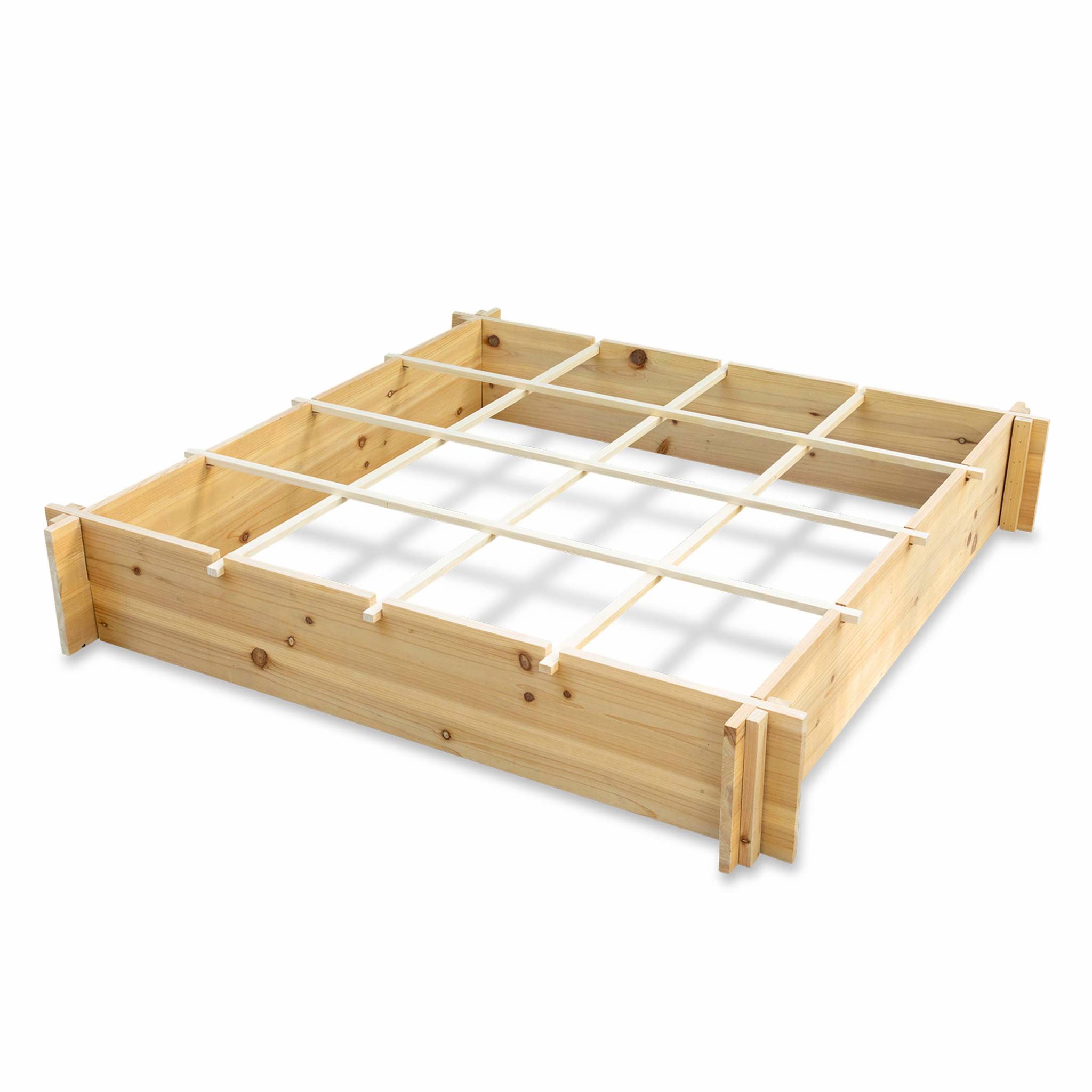 Carré potager en bois 115x115cm - trèfle alice's garden Carré potager en bois 115x115cm - trèfle alice's garden