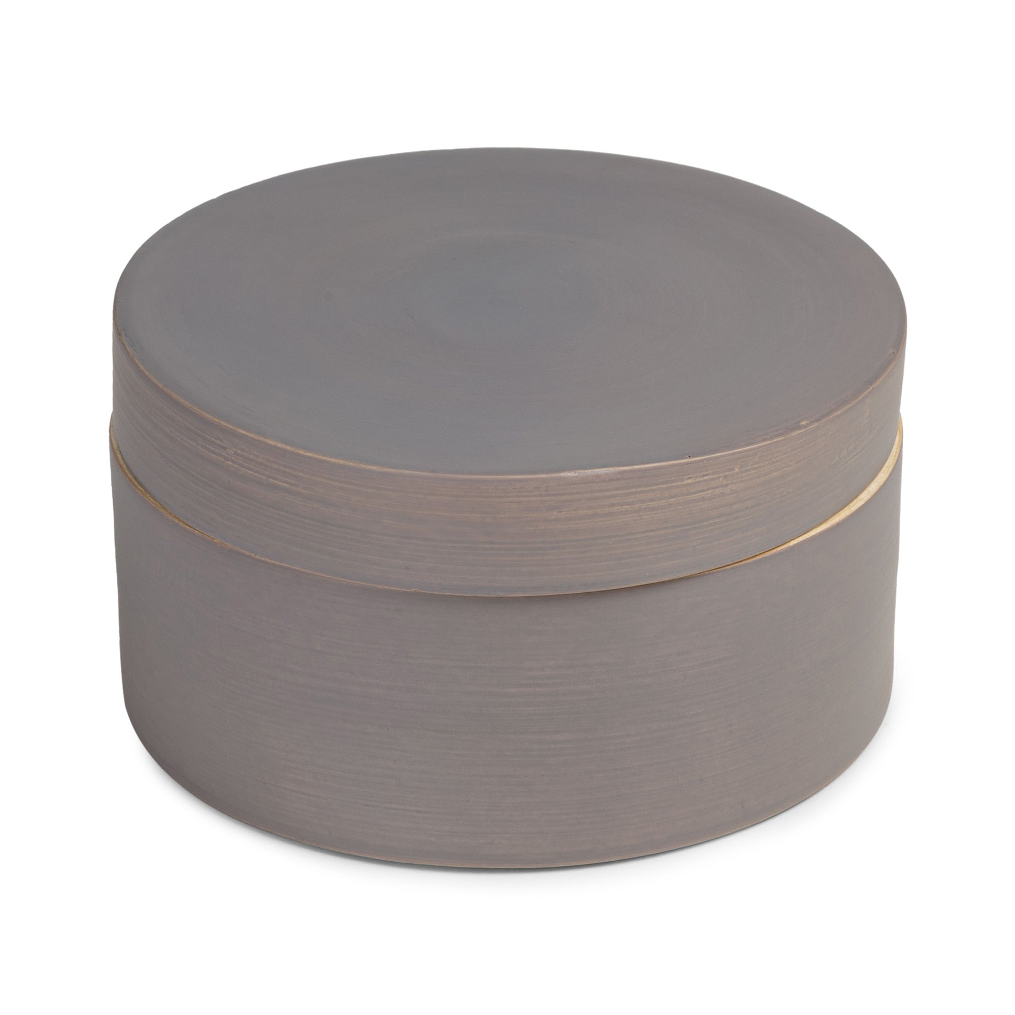 Boîte de rangement bambou D16cm Boîte de rangement bambou D16cm