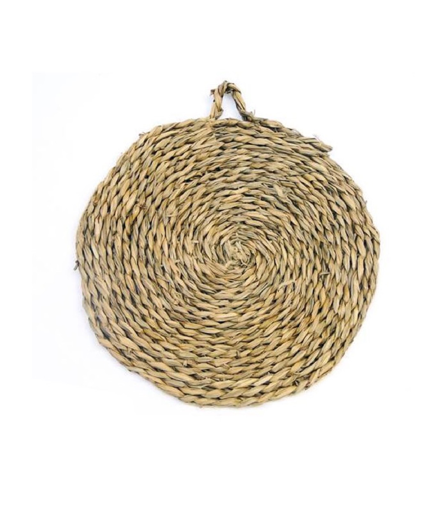 Dessous de plat tressé en jacinthe D25cm Dessous de plat tressé en jacinthe D25cm