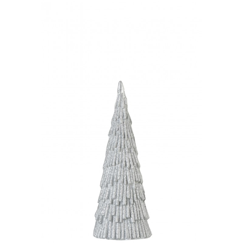 Arbre magnésie argent H40cm Arbre magnésie argent H40cm