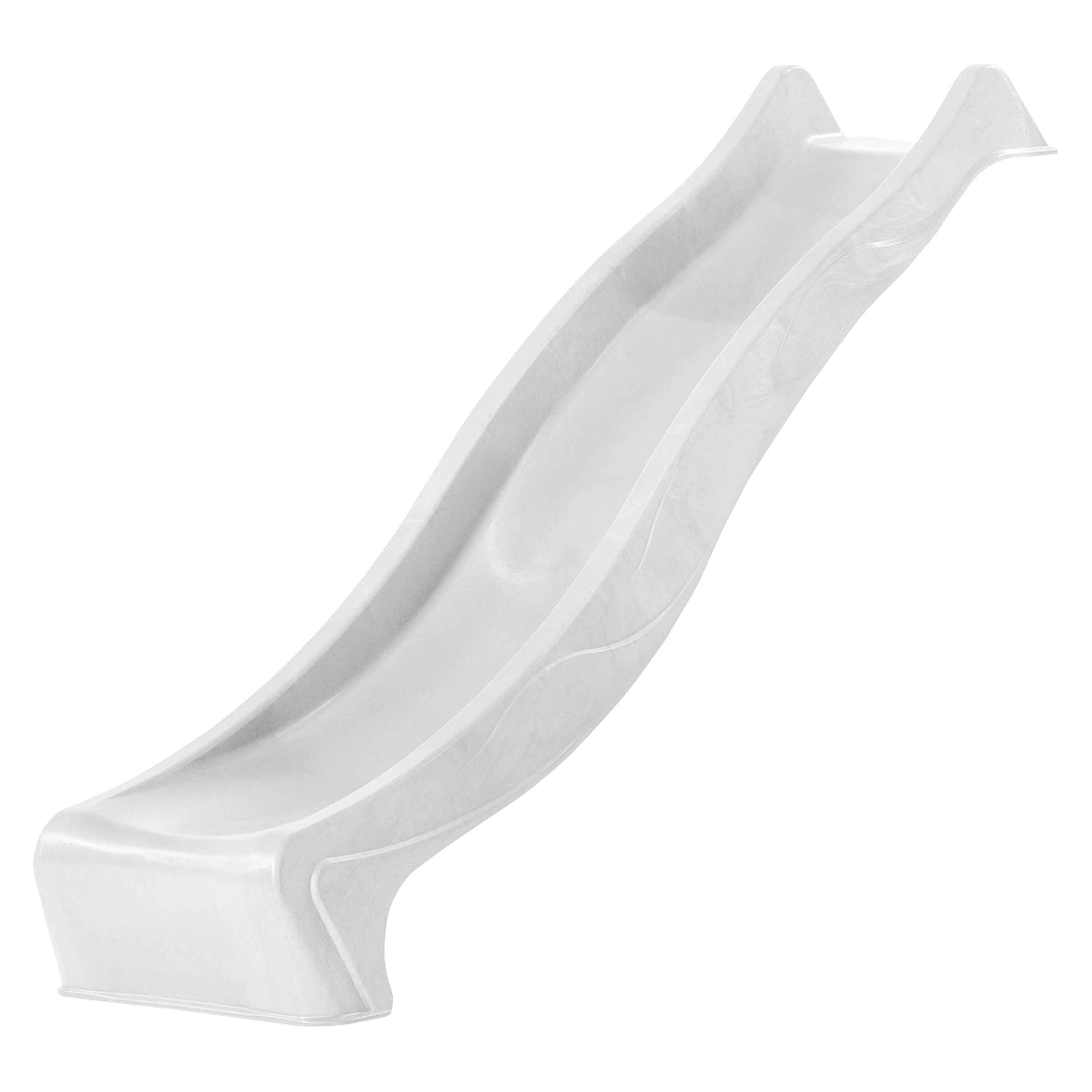 Glissière de toboggan blanche 2m28 Glissière de toboggan blanche 2m28