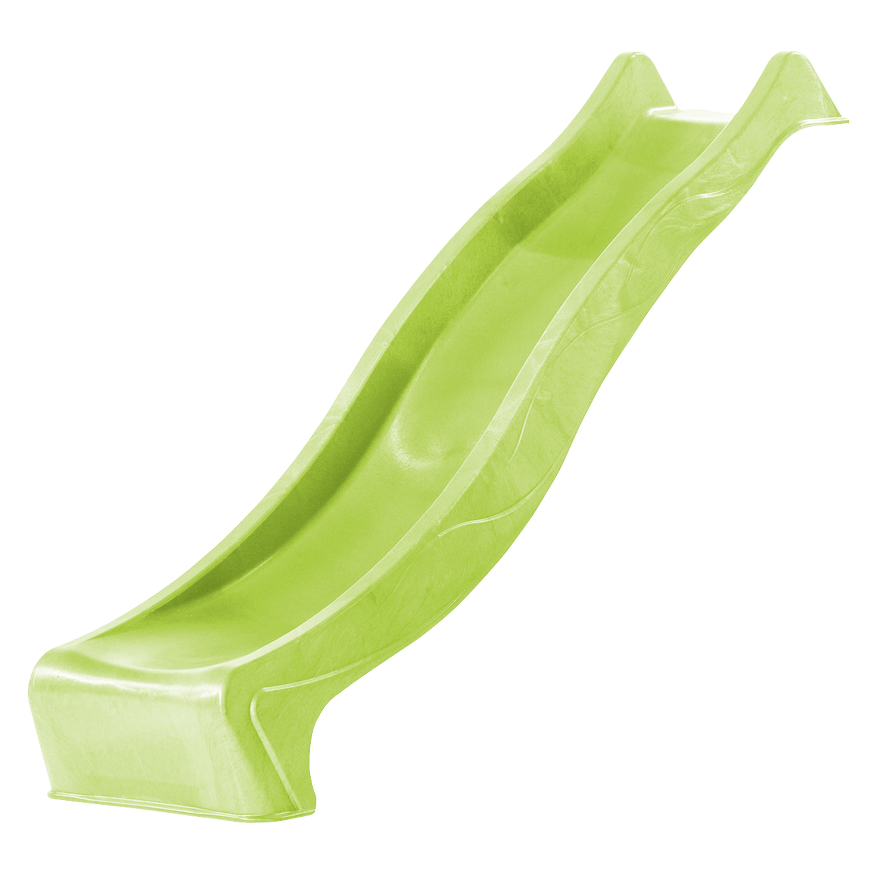 Glissière de toboggan vert citron 2m28 Glissière de toboggan vert citron 2m28