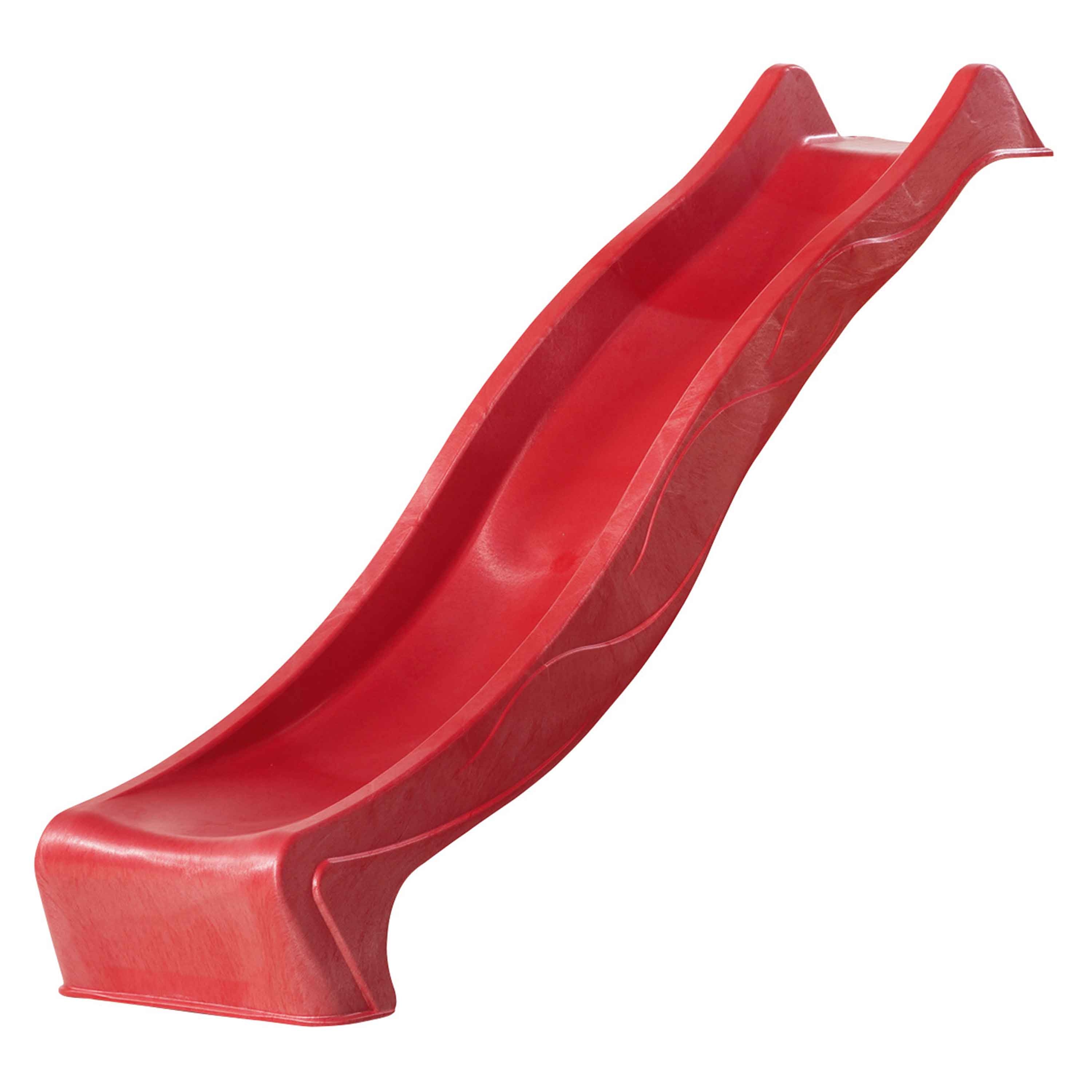 Glissière de toboggan rouge 2m28 Glissière de toboggan rouge 2m28