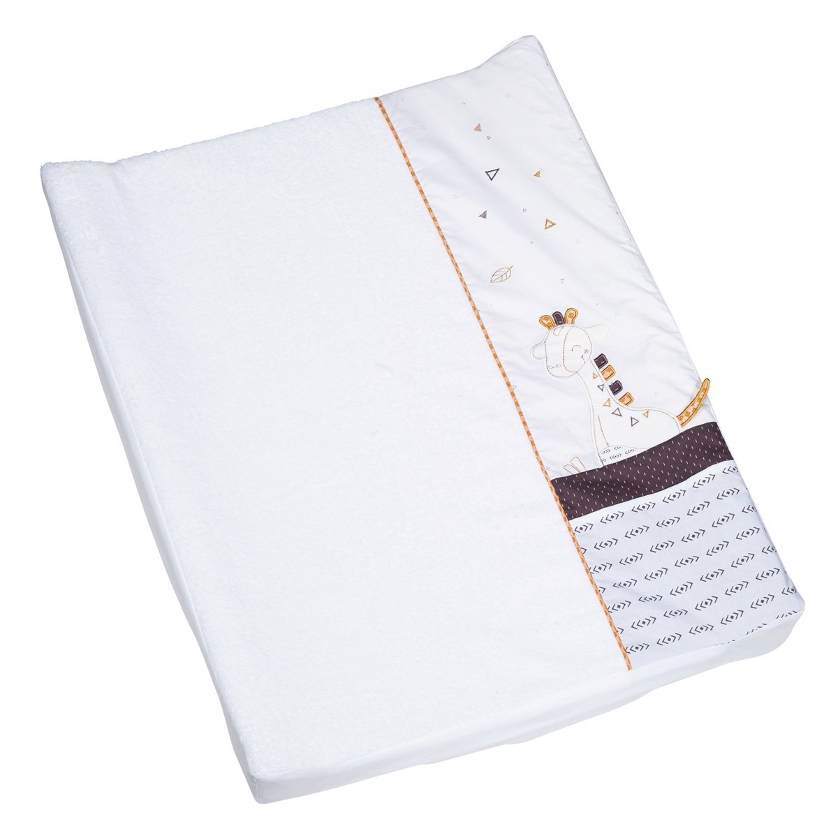 Matelas à langer en coton blanc Matelas à langer en coton blanc