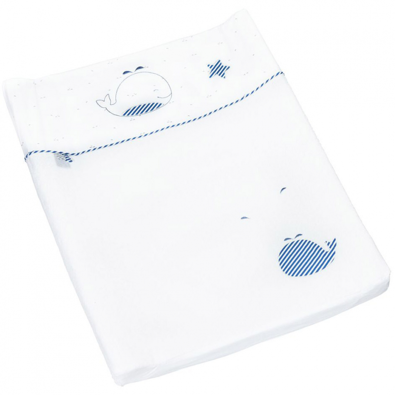 Matelas à langer en coton blanc Matelas à langer en coton blanc