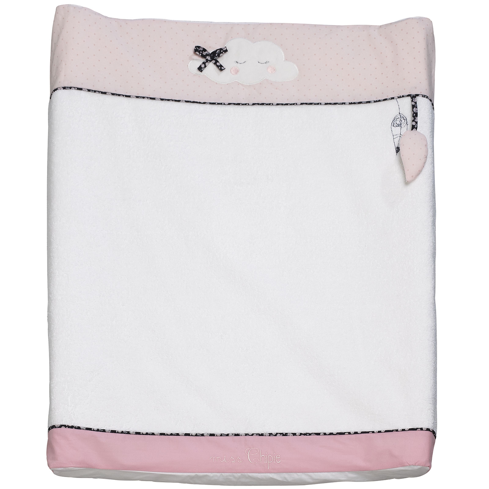 Matelas à langer en coton blanc Matelas à langer en coton blanc