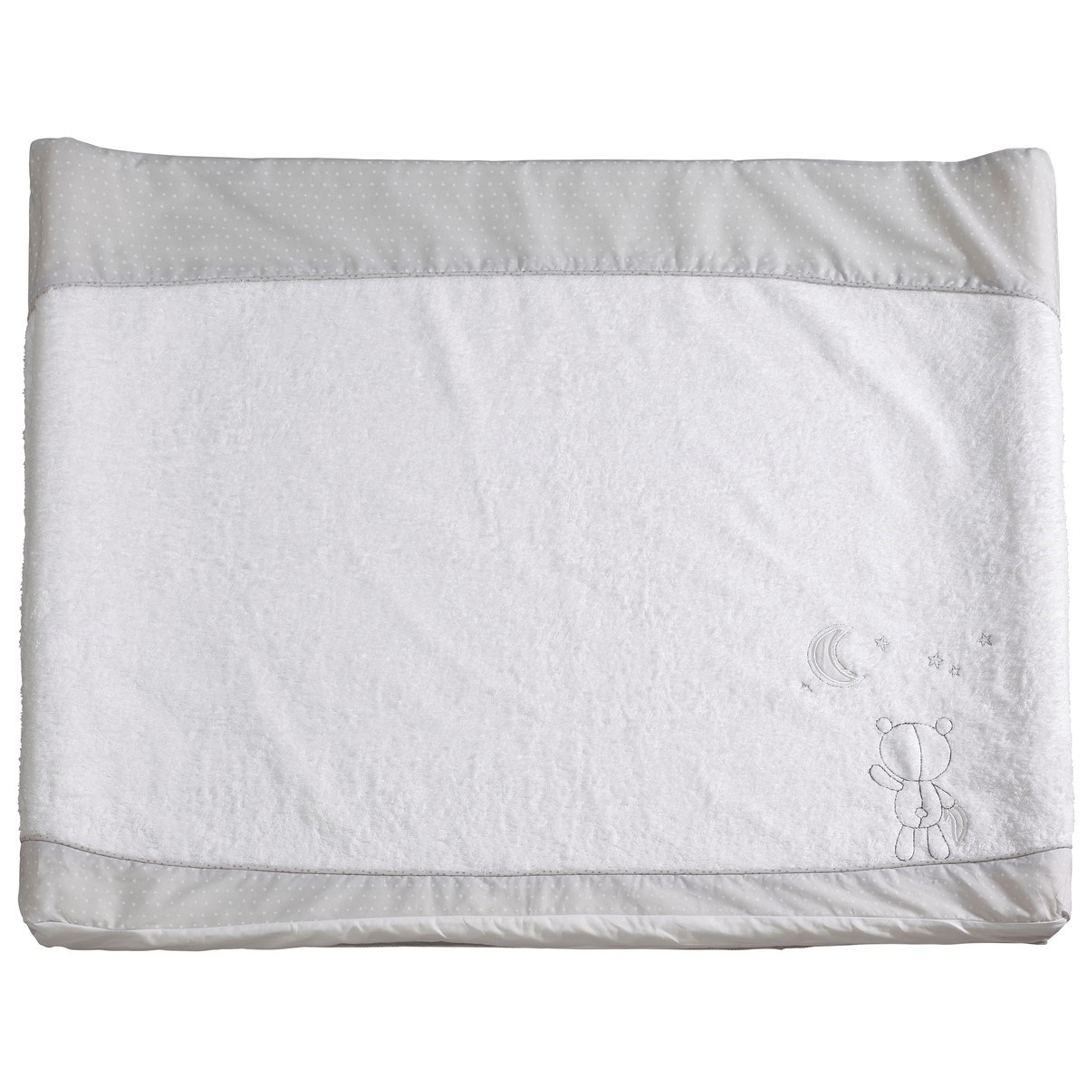 Matelas à langer en coton gris Matelas à langer en coton gris