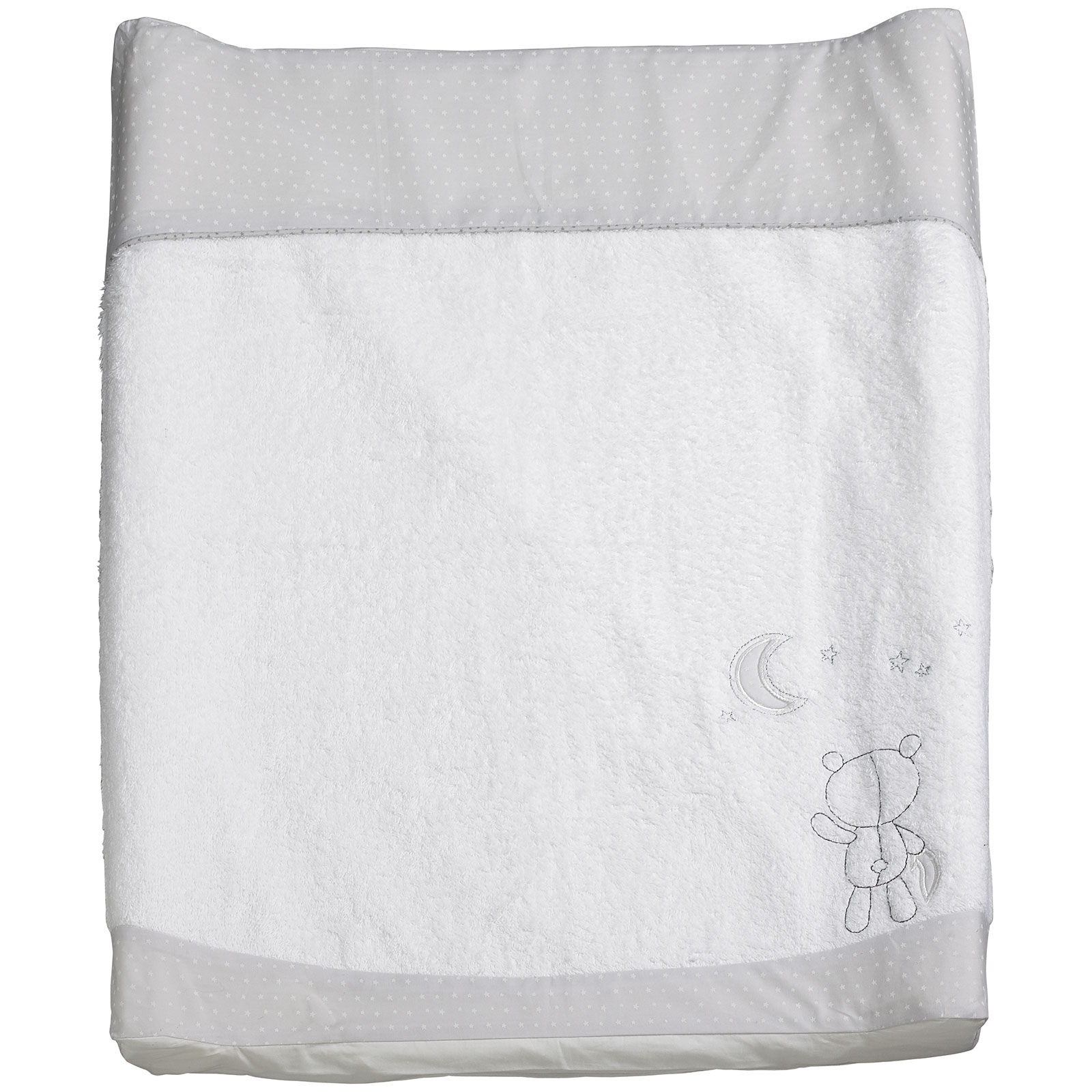 Matelas à langer en coton gris Matelas à langer en coton gris