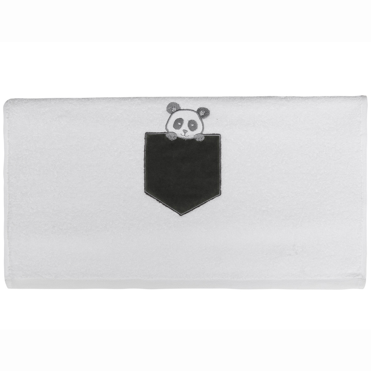 Serviette de toilette Blanc 50x90 cm Serviette de toilette Blanc 50x90 cm