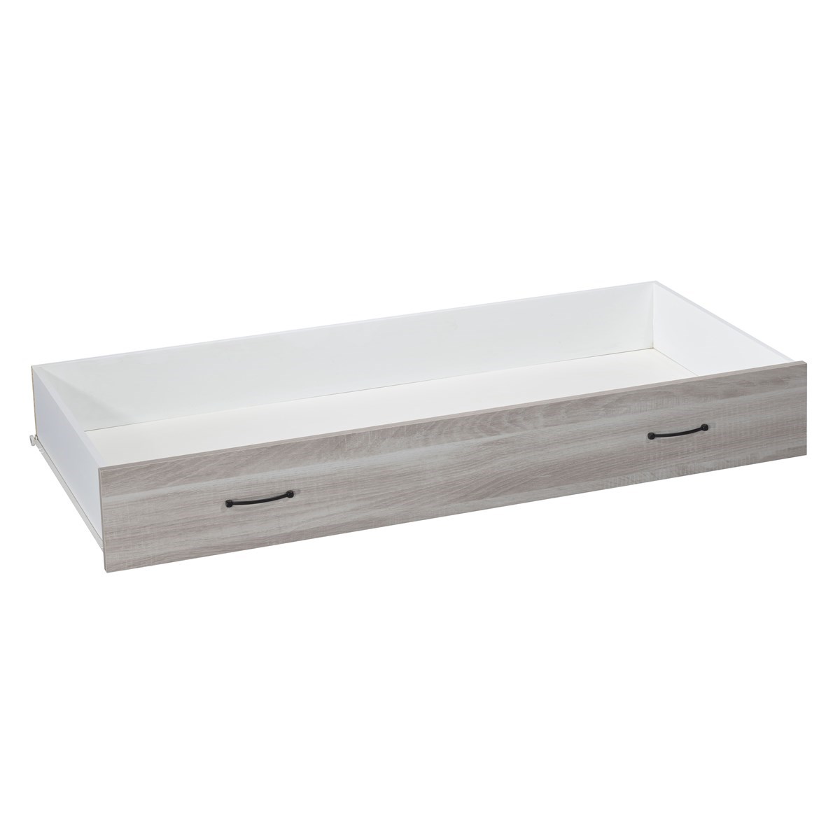 Tiroir de lit 120x60 en mdf gris foncé Tiroir de lit 120x60 en mdf gris foncé