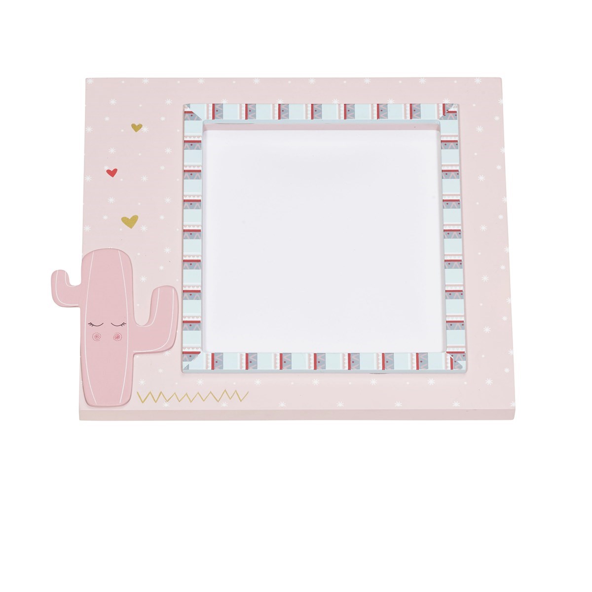 Cadre photo carre en mdf rose Cadre photo carre en mdf rose