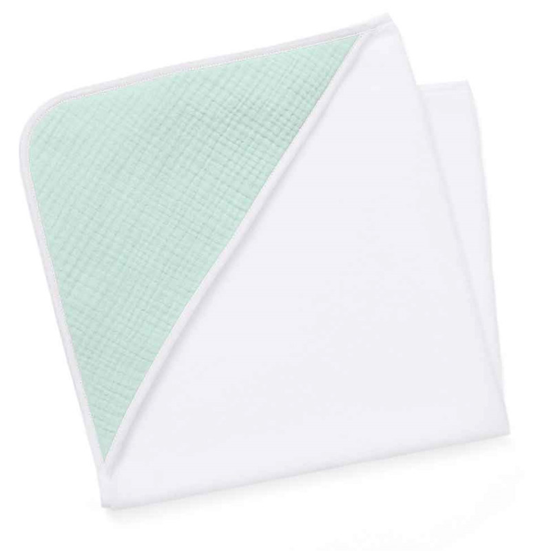 Cape de bain bébé menthe claire Cape de bain bébé menthe claire