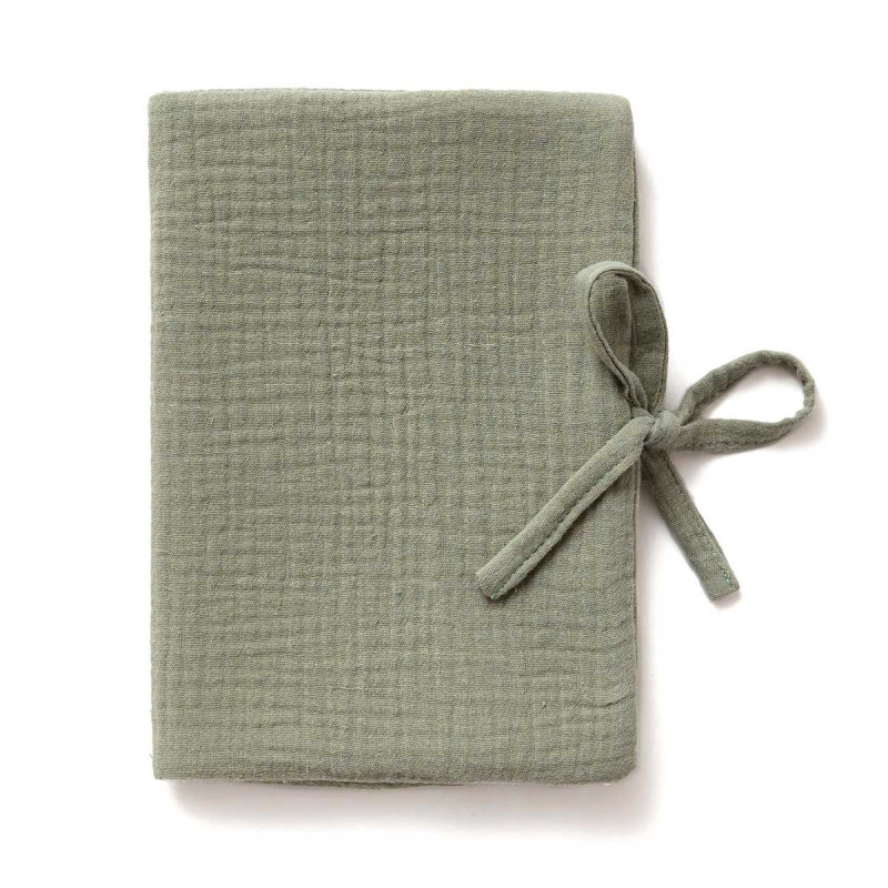 Protège carnet de santé vert sauge Protège carnet de santé vert sauge